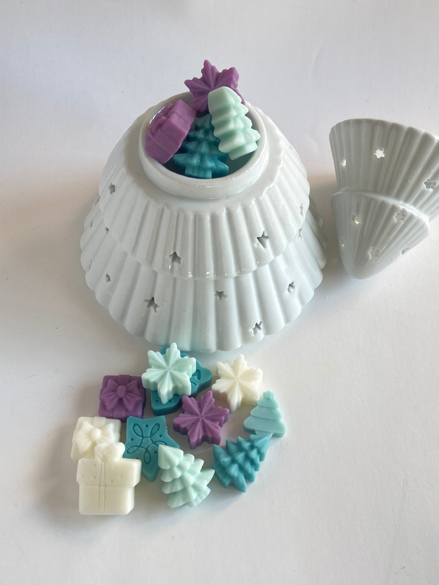 Wax melt de soja Abeto Helado – aroma fresco y amaderado