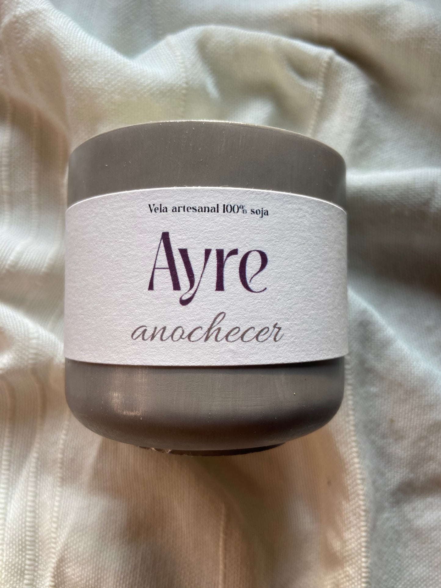 Vela artesanal Anochecer