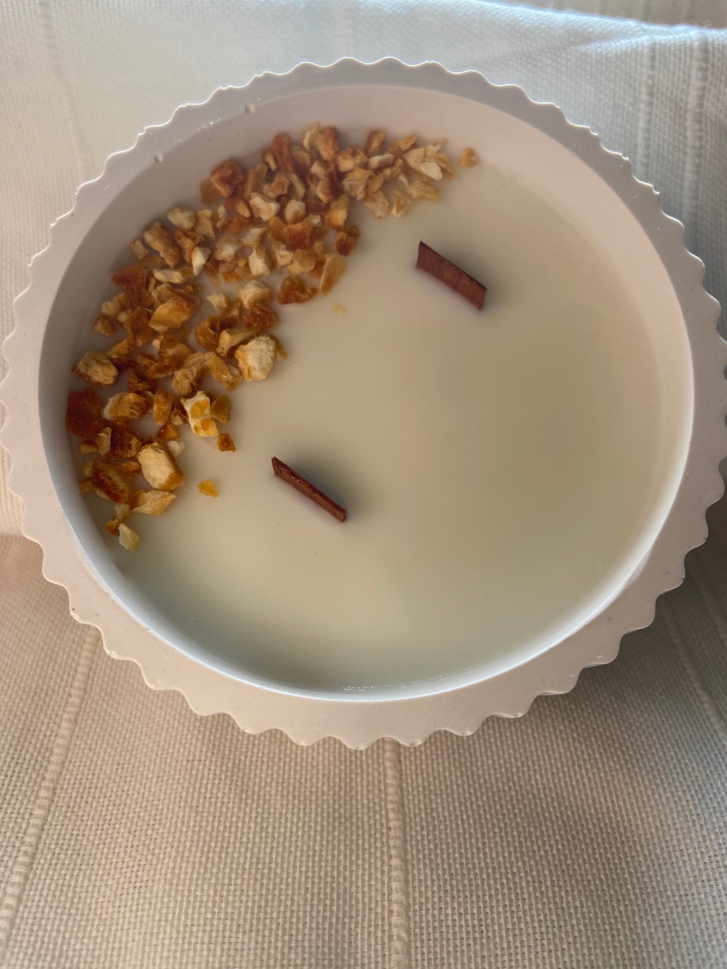 Vela artesanal Cóctel cítrico