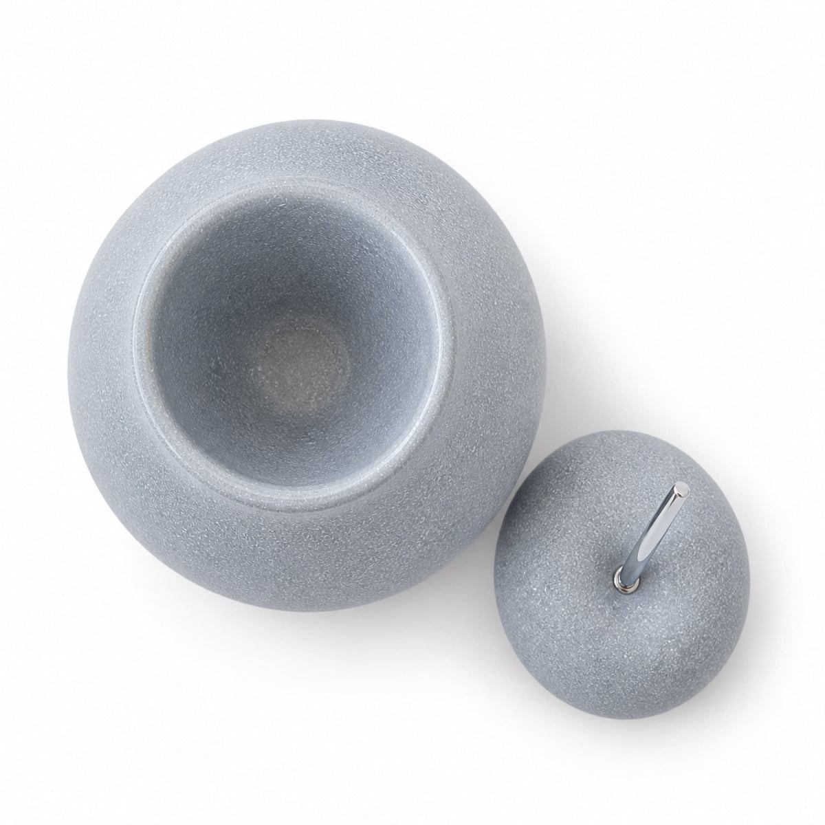 vista superior del quemador de wax melts Nashi gris Ayre