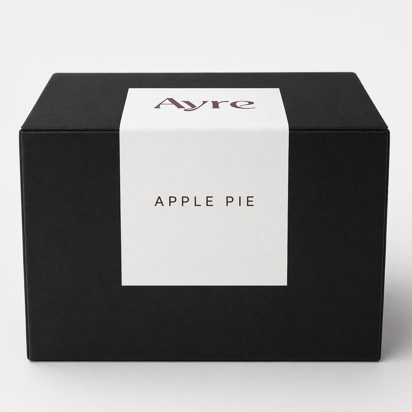 caja de vela de soja apple pie ayre packaging