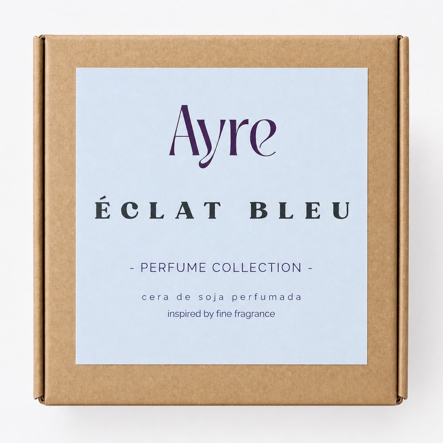 Packaging de wax melts Éclat Bleu Ayre