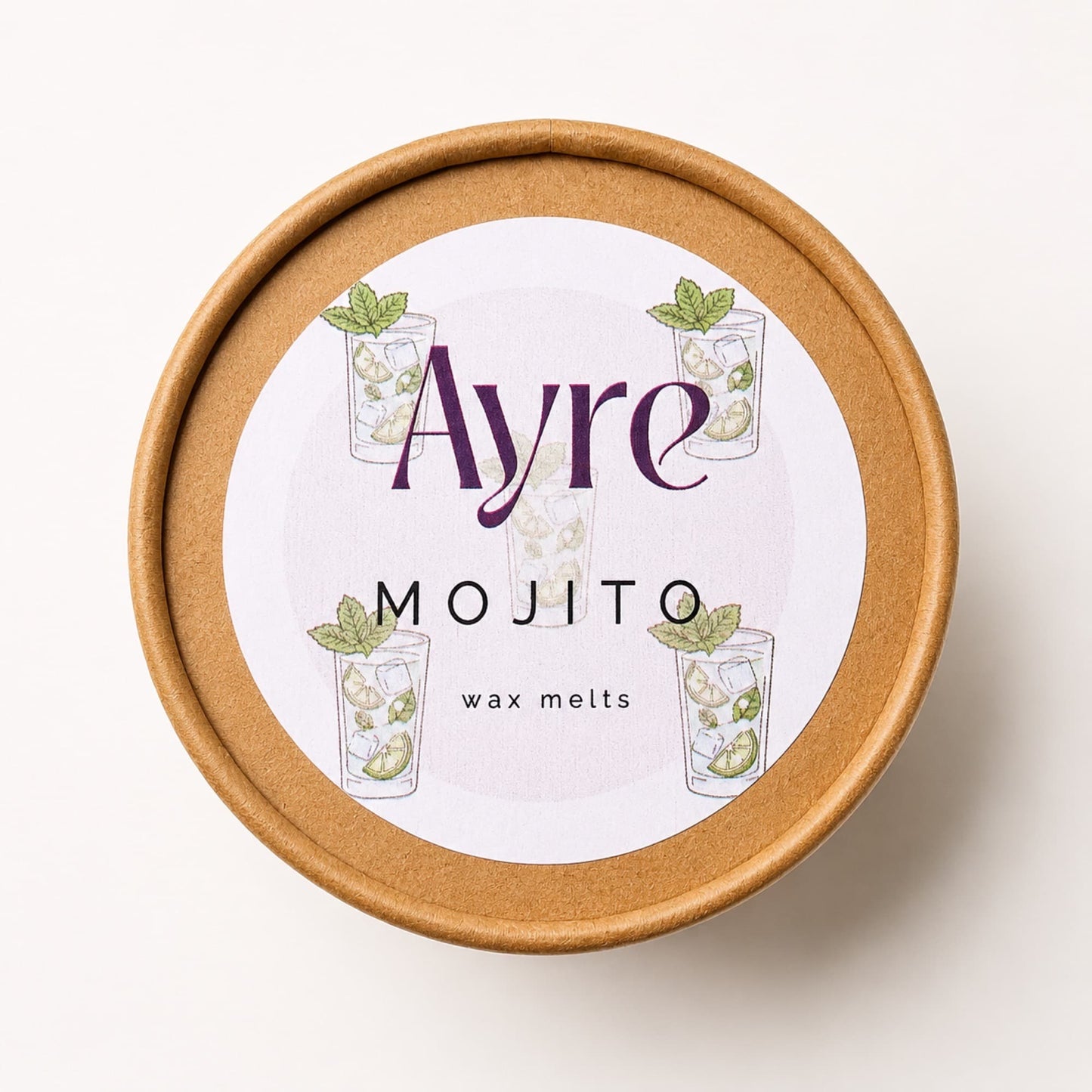 Wax melts Mojito de Ayre con aroma refrescante de lima y hierbabuena