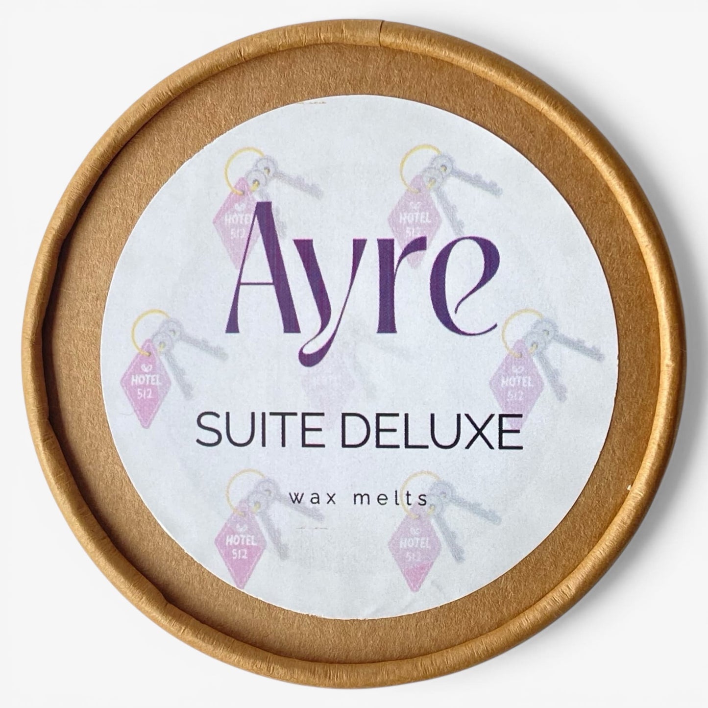envase wax melts suite deluxe ayre fragancia dulce y sofisticada