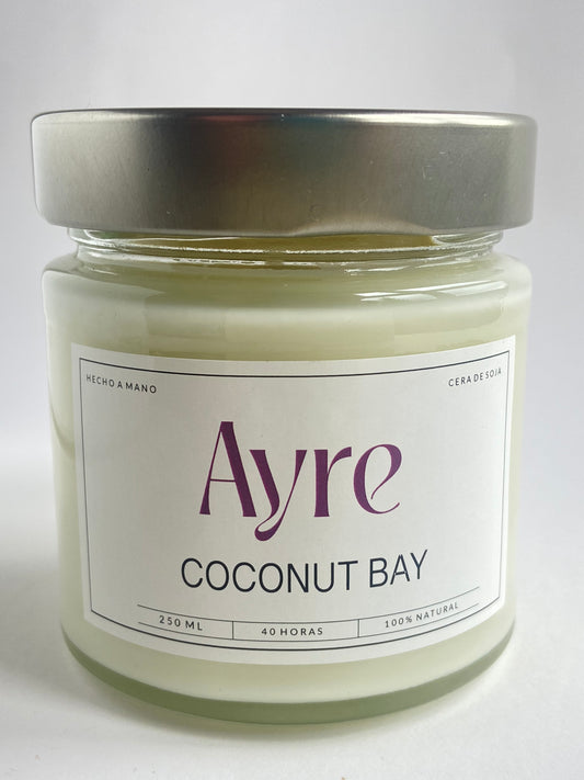 Vela aromática de soja Coconut Bay – Aroma dulce, tropical y envolvente