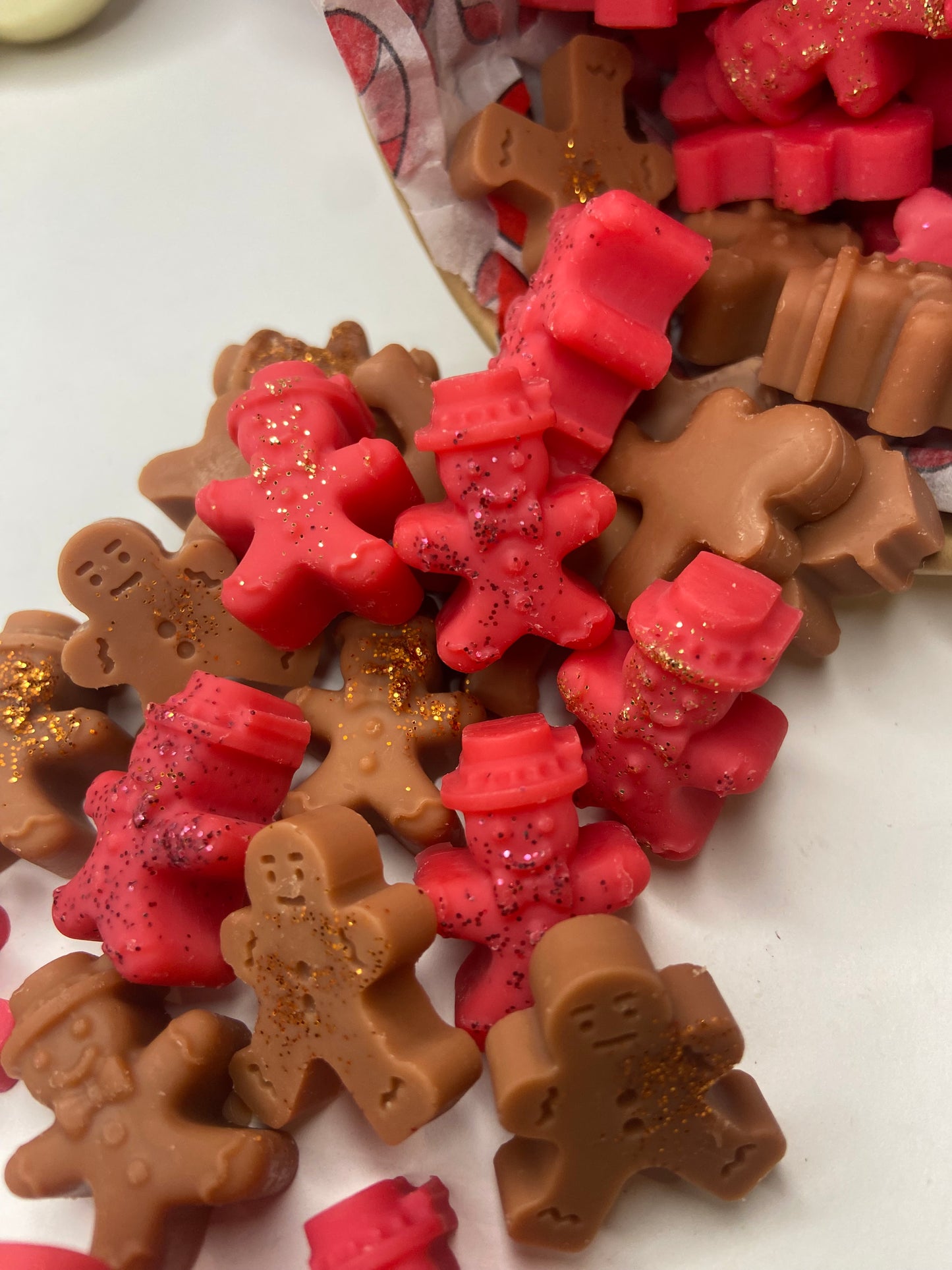 Wax melts de soja aroma galleta de jengibre artesanales