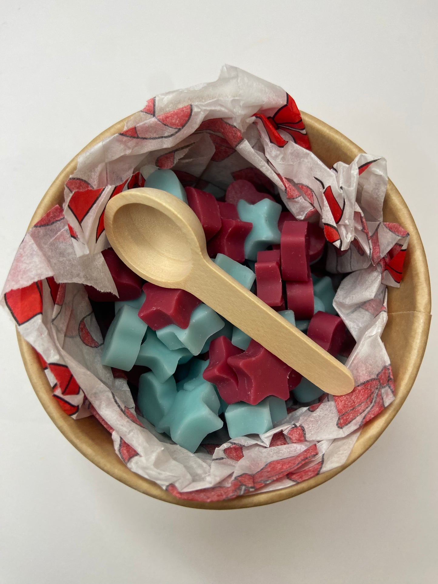 Wax melts de soja aroma vino caliente artesanales