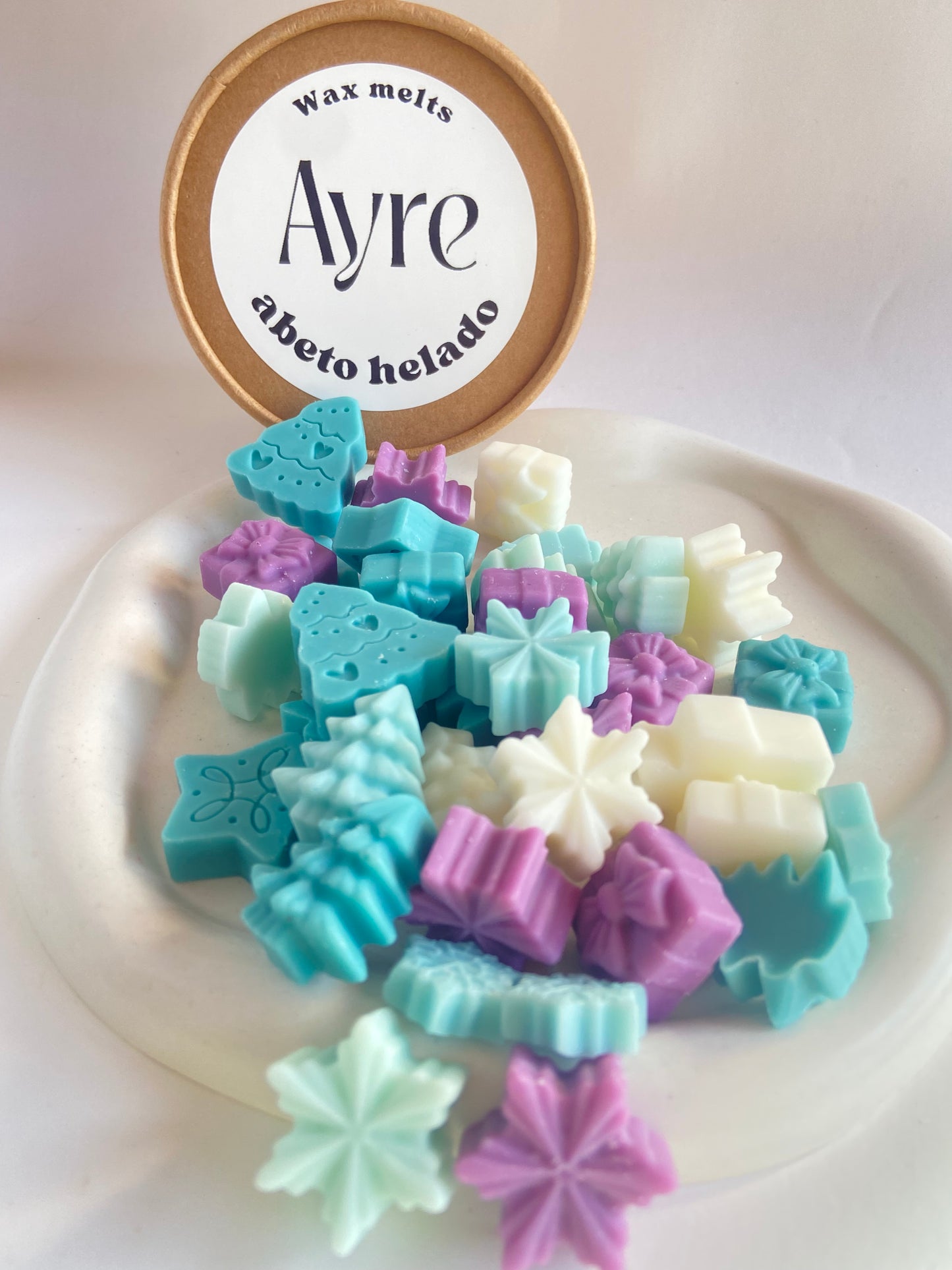 Wax melt de soja Abeto Helado – aroma fresco y amaderado