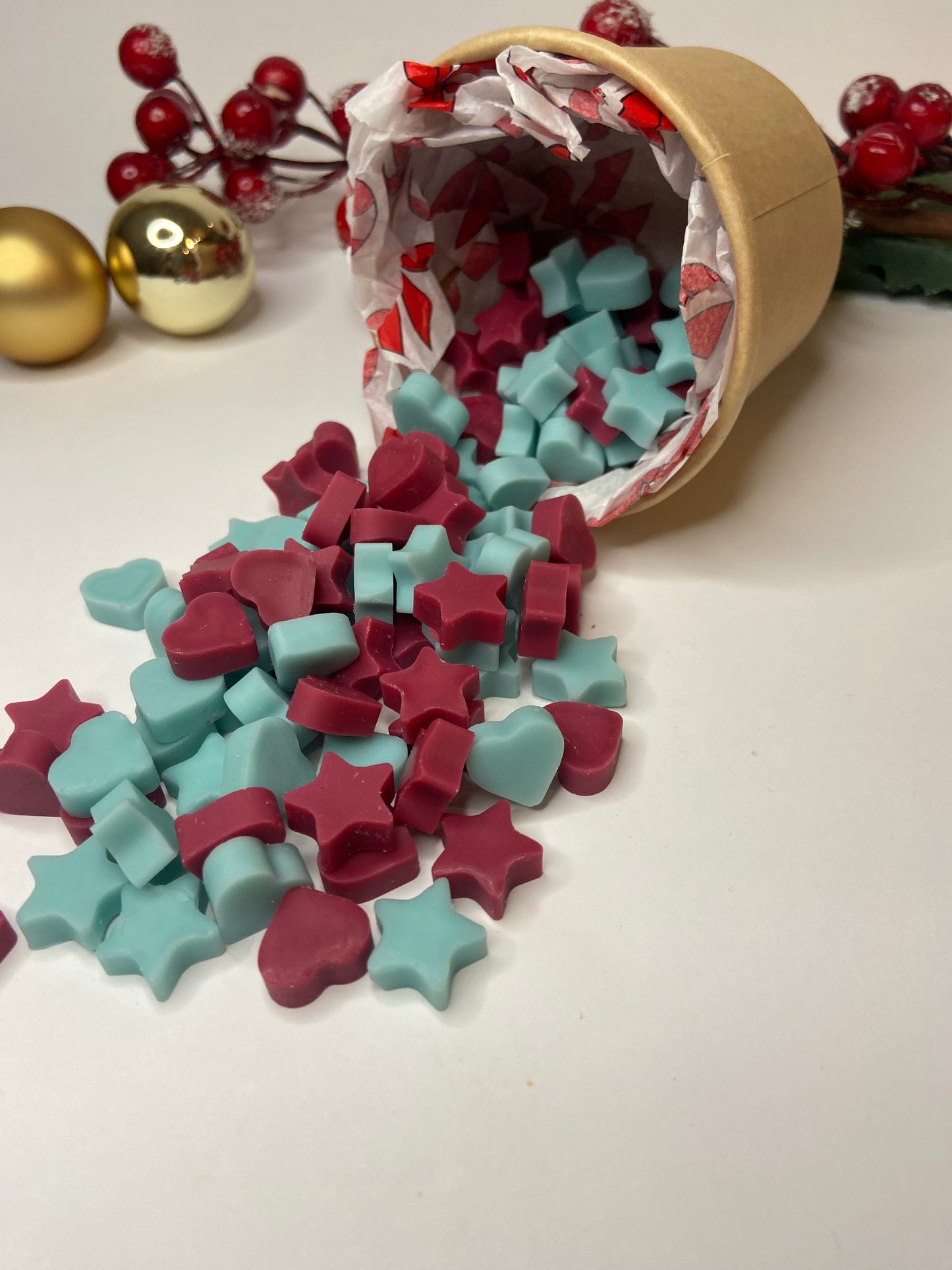 Wax melts de soja aroma vino caliente artesanales