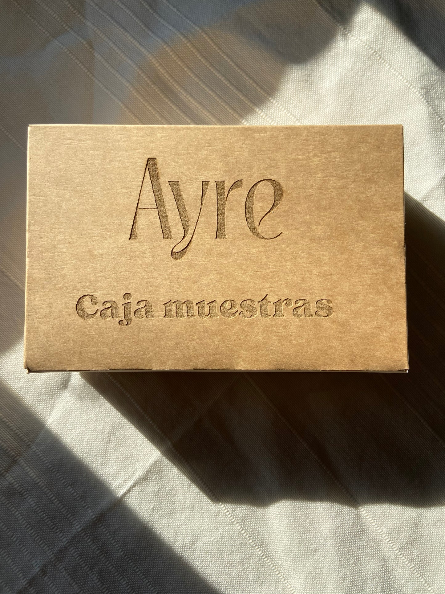 Caja de muestras