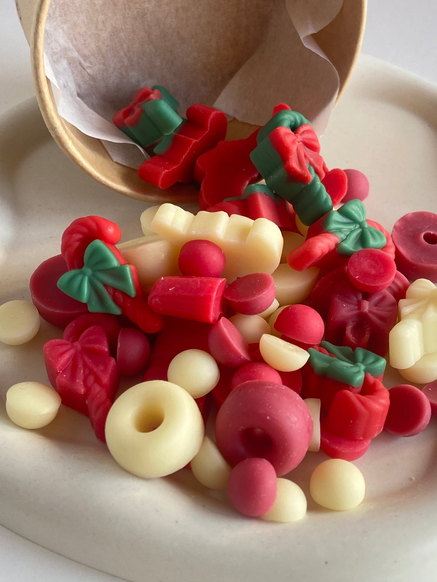 Wax melt de soja Bastón de Caramelo – aroma dulce y afrutado