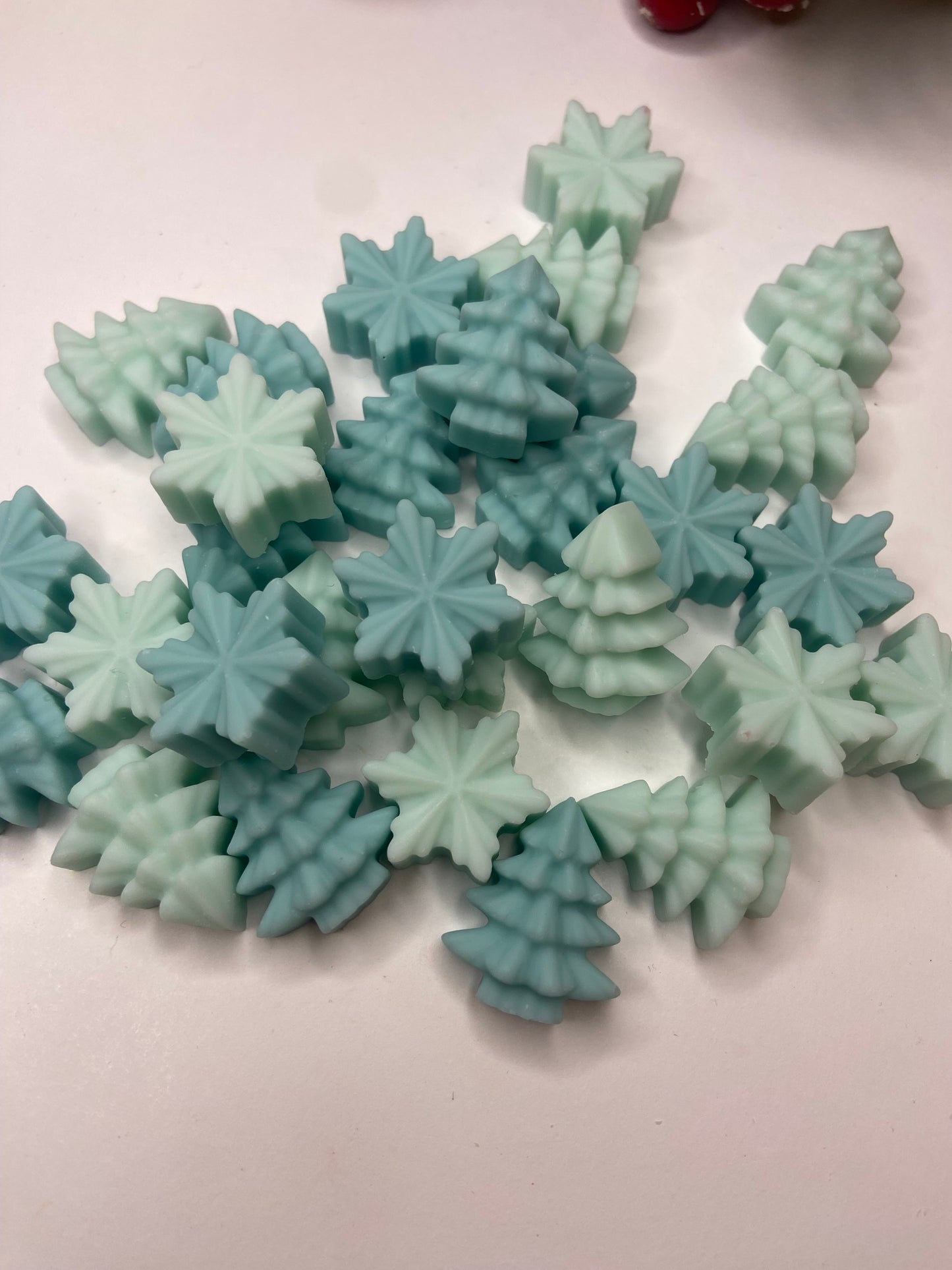 Wax melts de soja aroma abeto helado artesanales