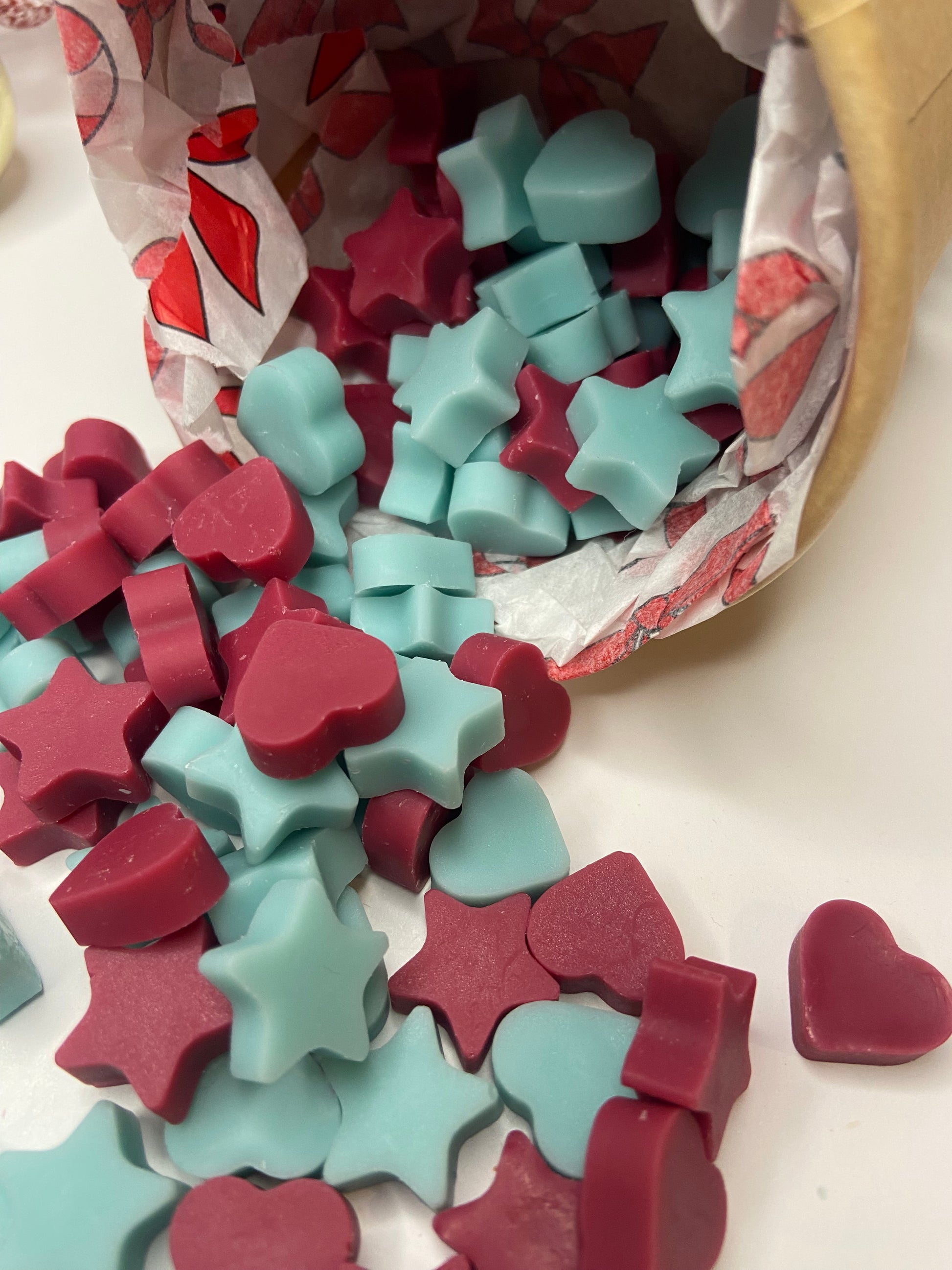 Wax melts de soja aroma vino caliente artesanales