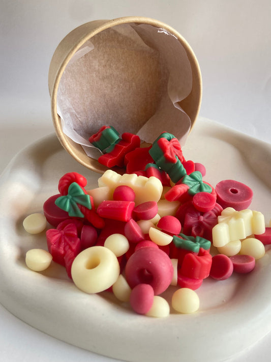 Wax melt de soja Bastón de Caramelo – aroma dulce y afrutado