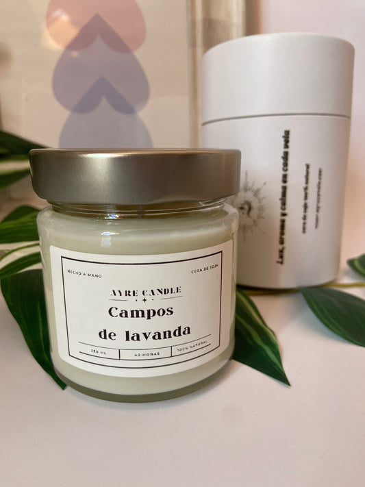 VELA CAMPOS DE LAVANDA