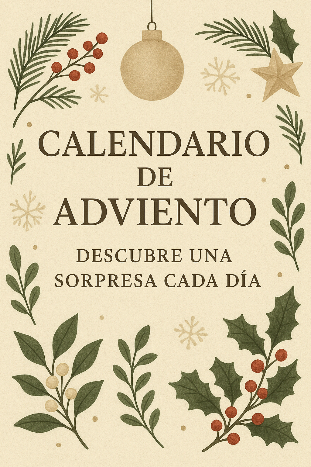 CALENDARIO DE ADVIENTO AYRE