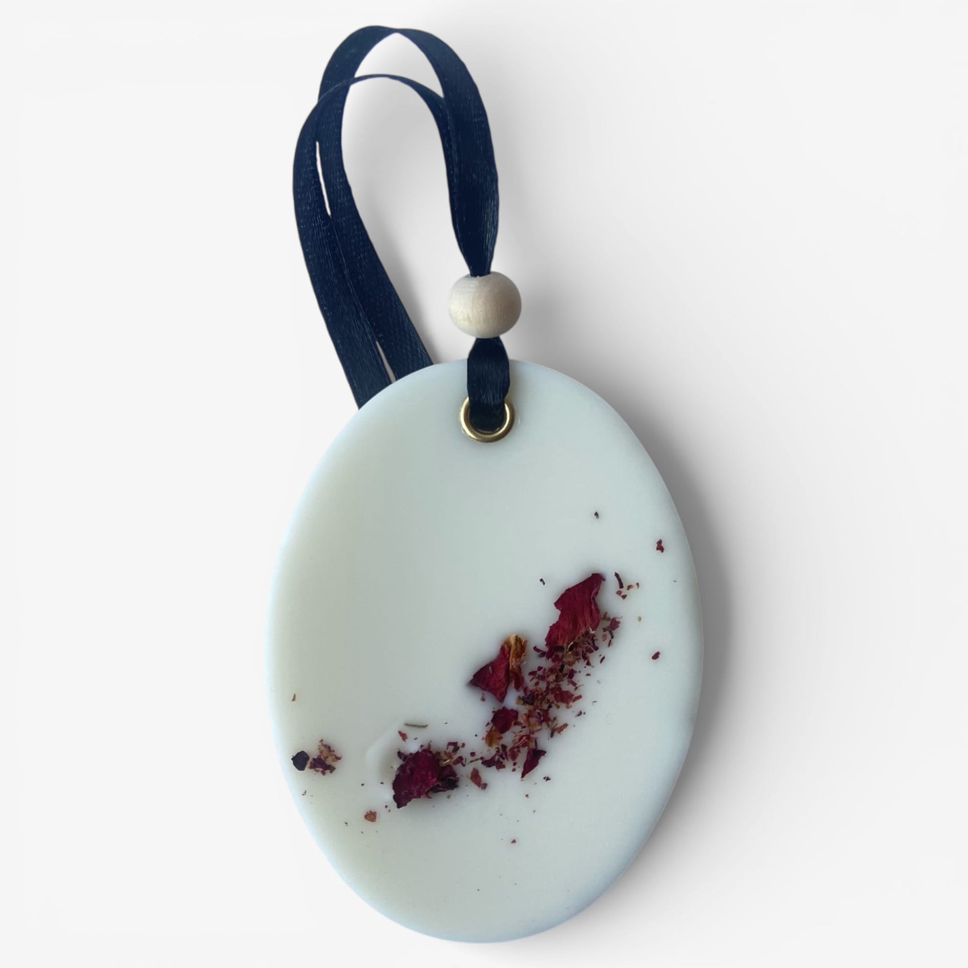 ambientador de armario ovalado aroma bouquet floral cera de soja