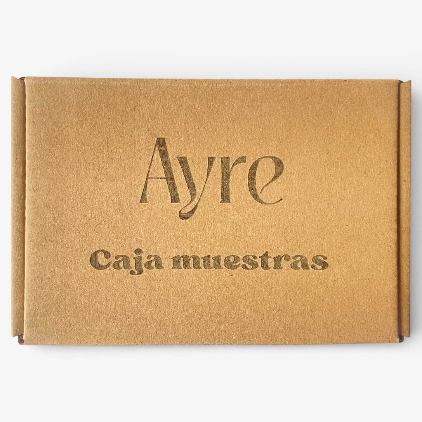 Caja de muestras de wax melts Ayre para probar diferentes aromas