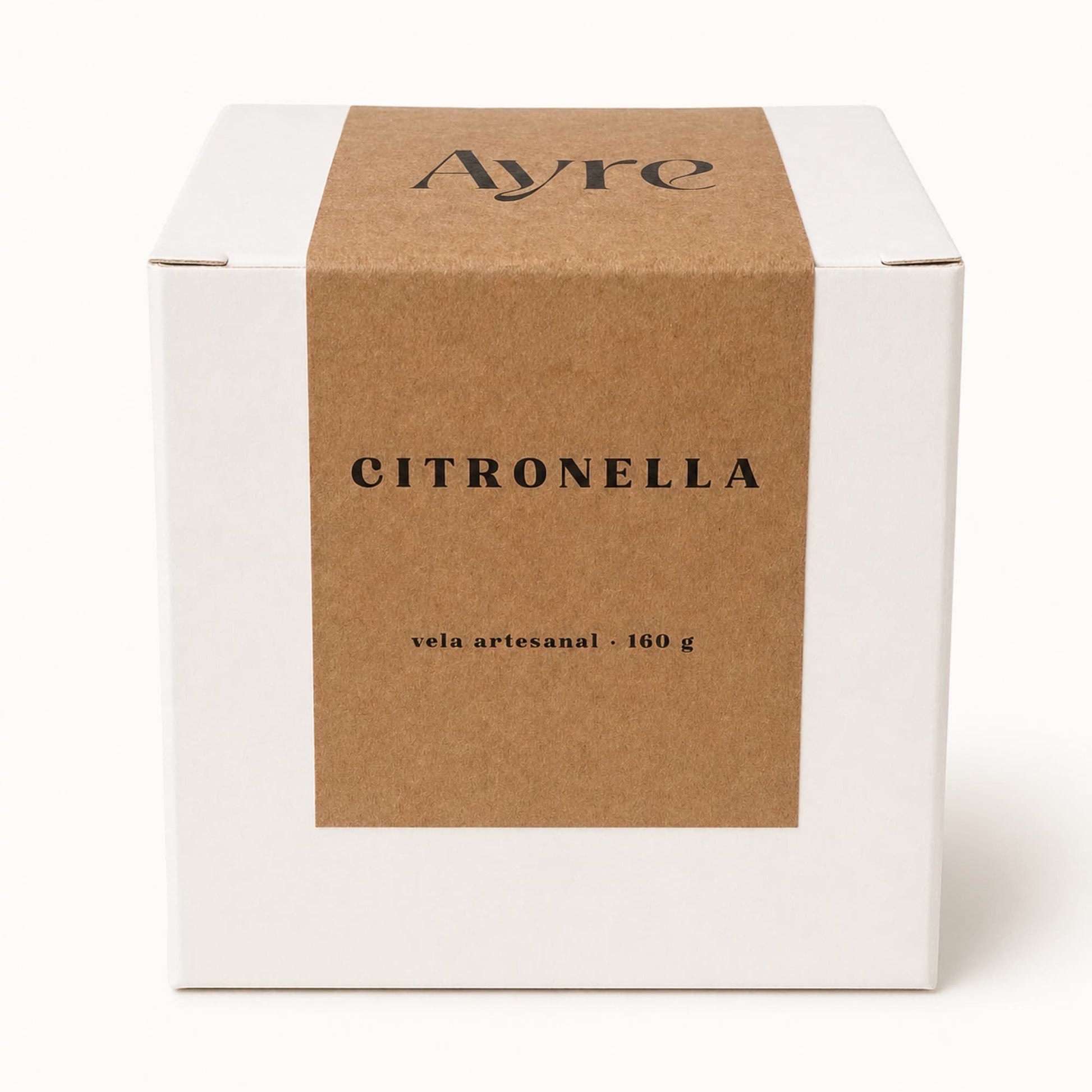caja vela de soja citronela ayre