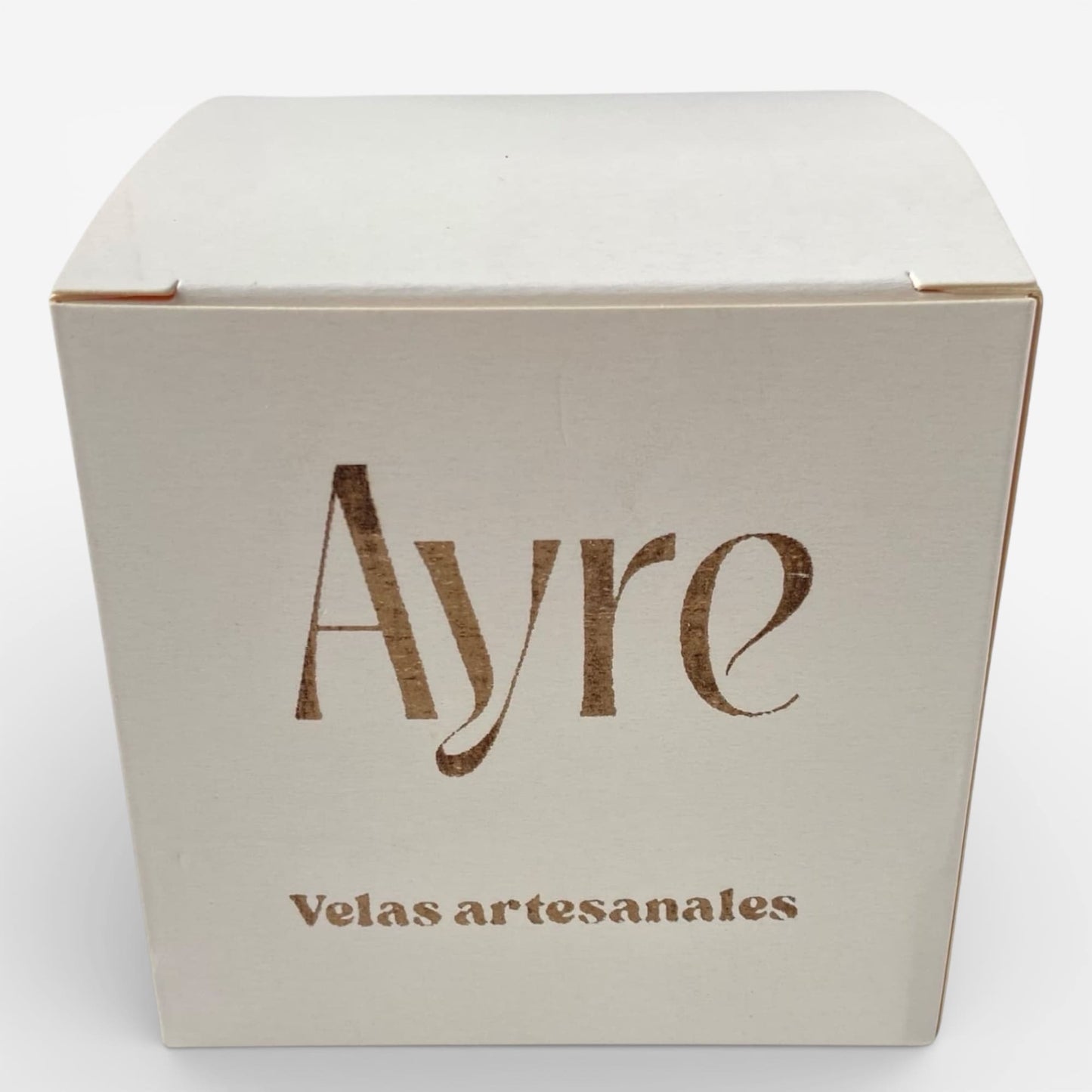 Packaging de vela aromática de soja Anochecer Ayre