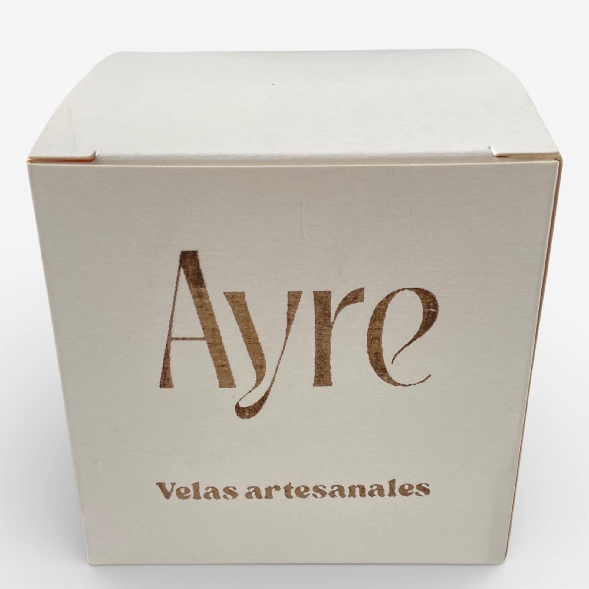 Packaging de vela aromática de soja Bosque Asturiano Ayre