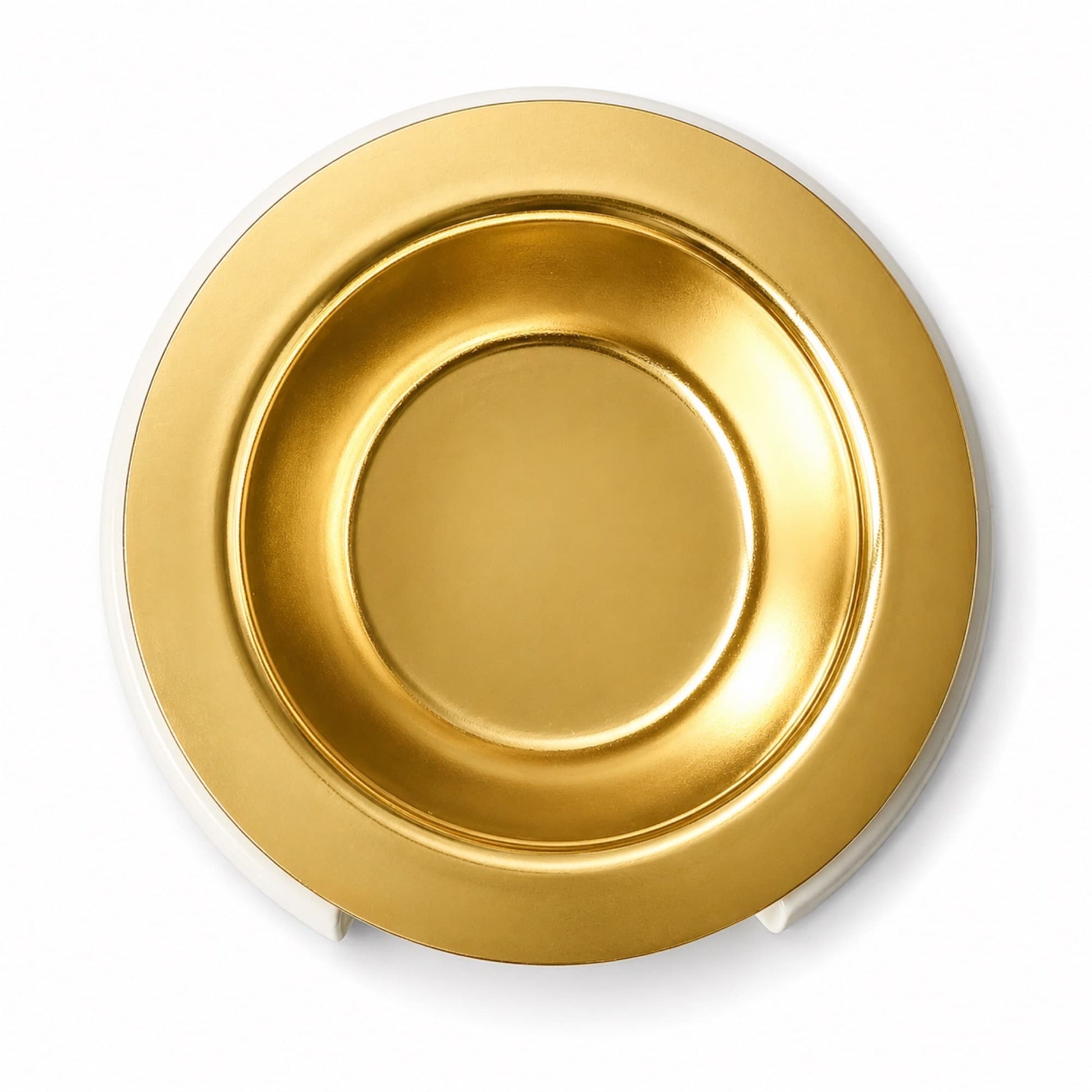 platillo oro para quemador wax melts aura vista superior ayre