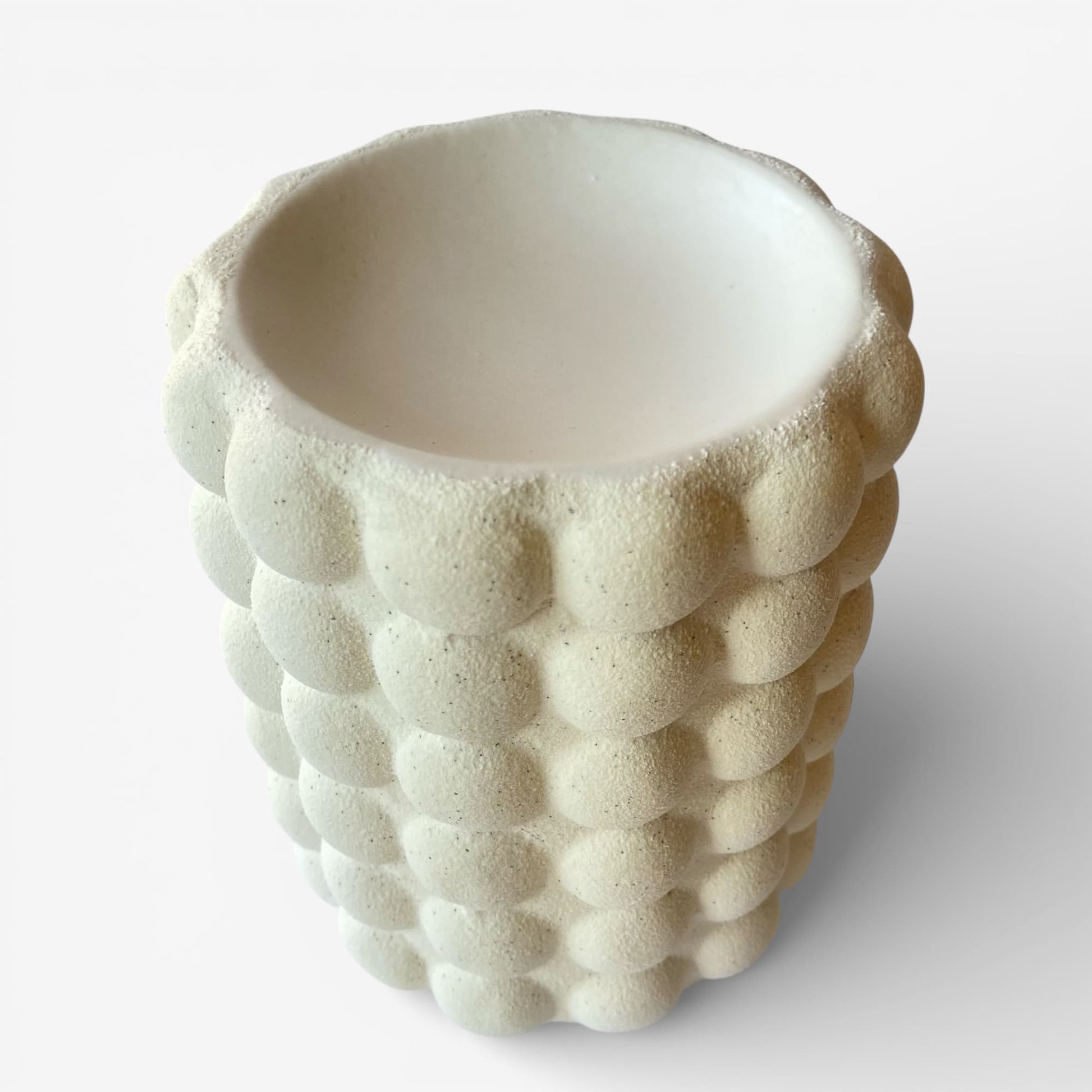 Quemador de cera Ayre Bubble con diseño bubble decorativo