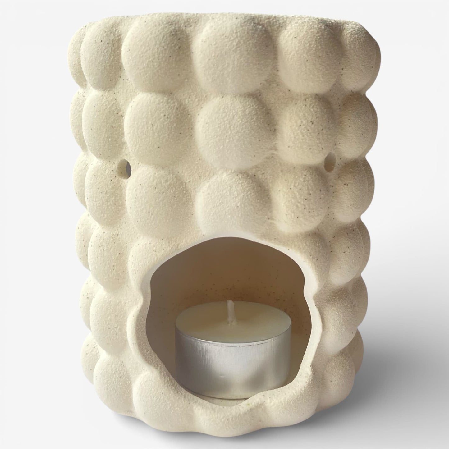 Quemador de cera Ayre Bubble con vela tealight en su interior