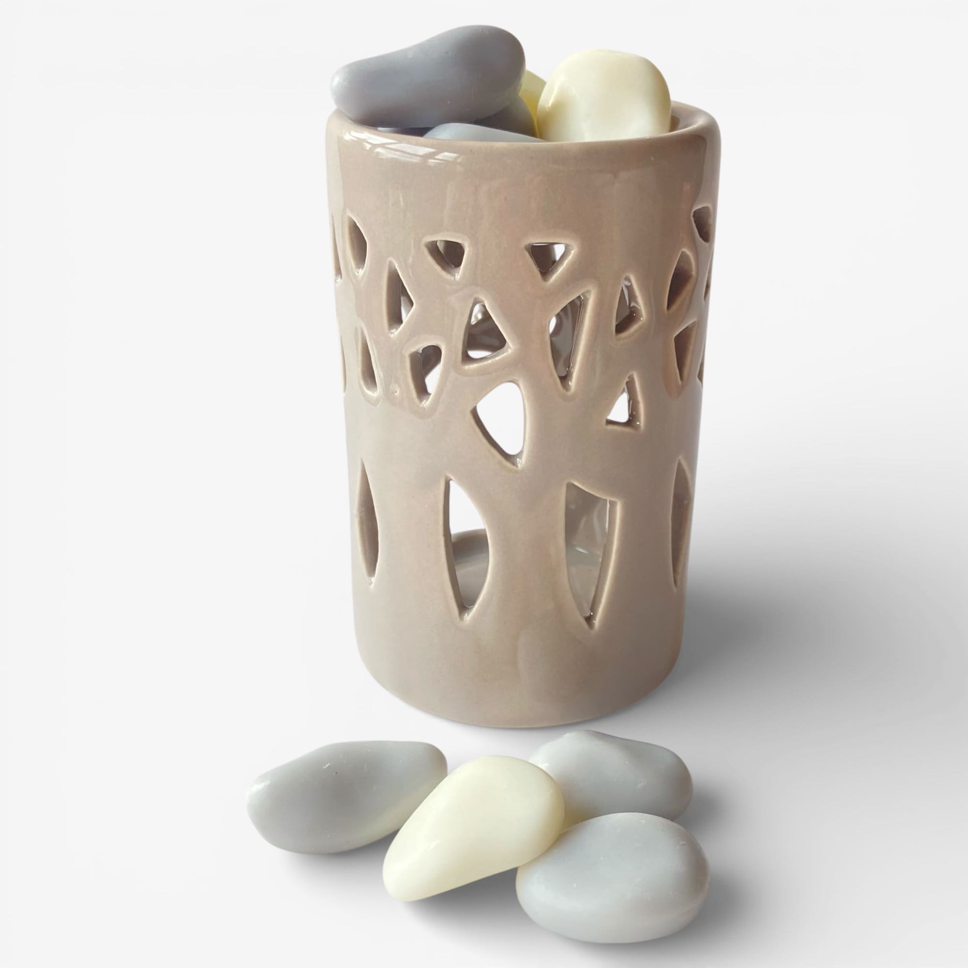 Quemador de cera para wax melts Lumina utilizando wax melts