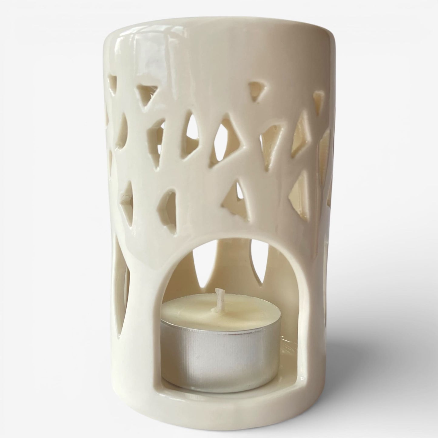 Quemador de cera para wax melts Lumina con vela tealight