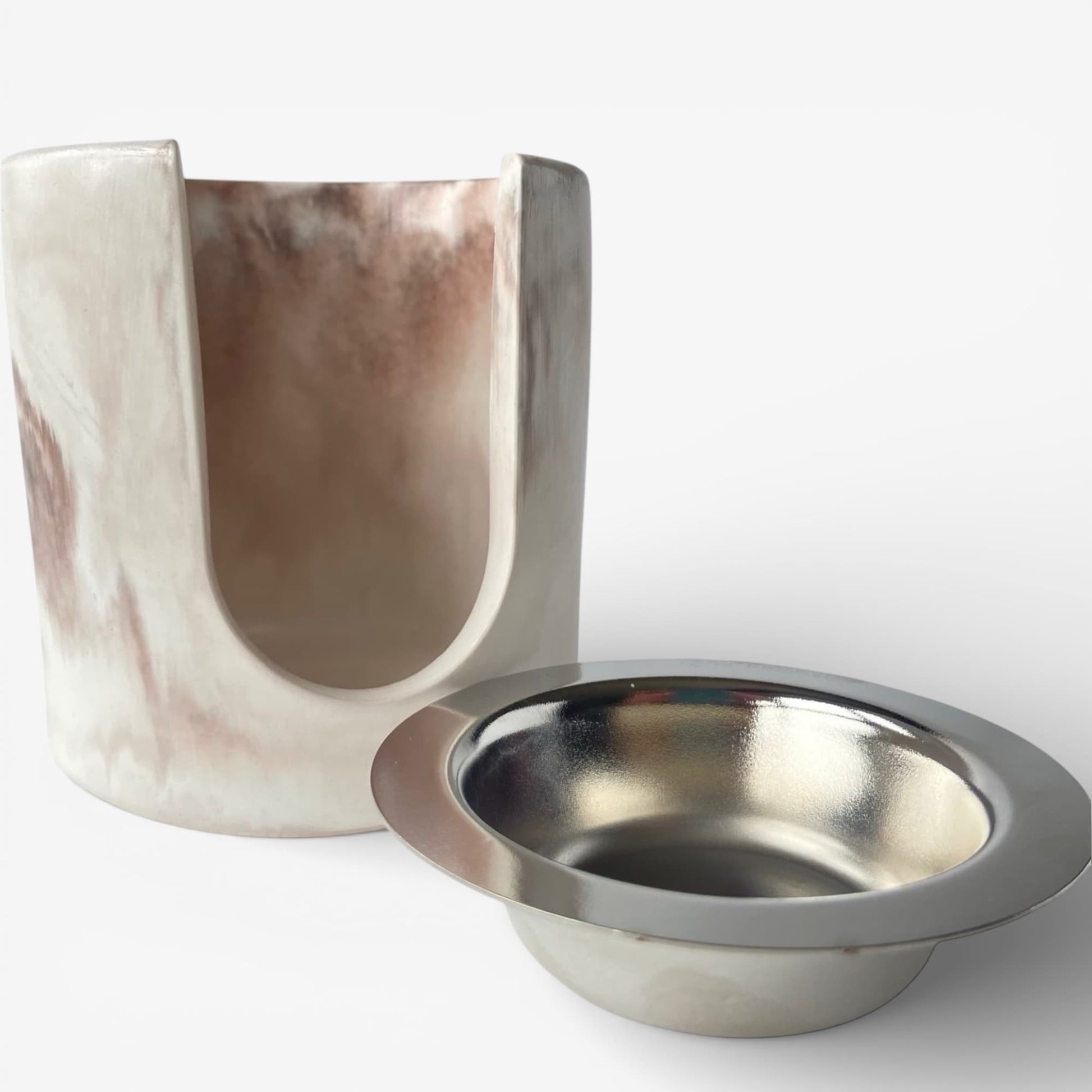 detalle quemador de ceras aromáticas Aura de resina ecológica para wax melts