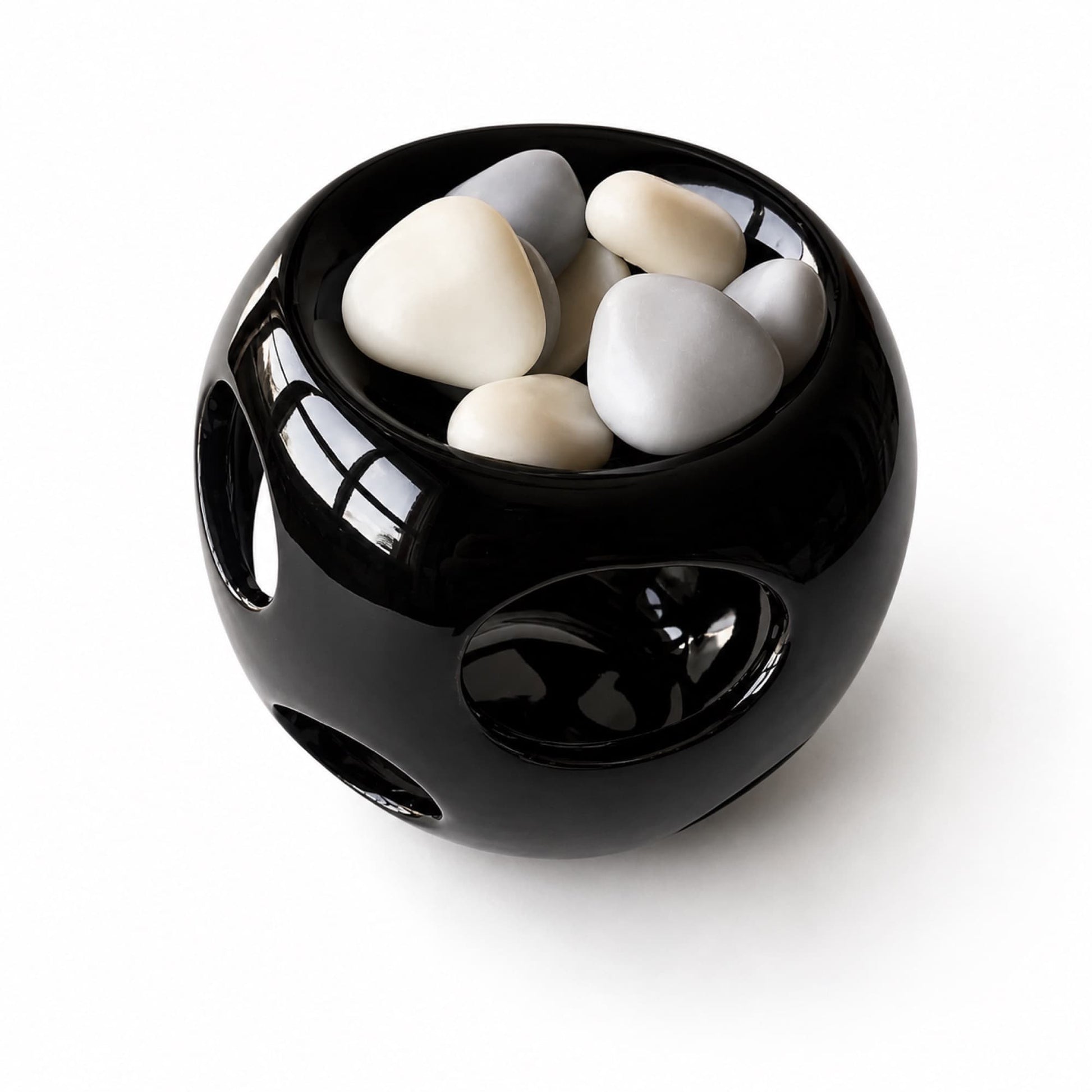quemador wax melts ébano con pastillas de cera aromática Ayre