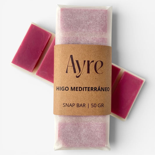 Snap bar de cera de soja aroma higo mediterráneo Ayre para quemador de ceras aromáticas