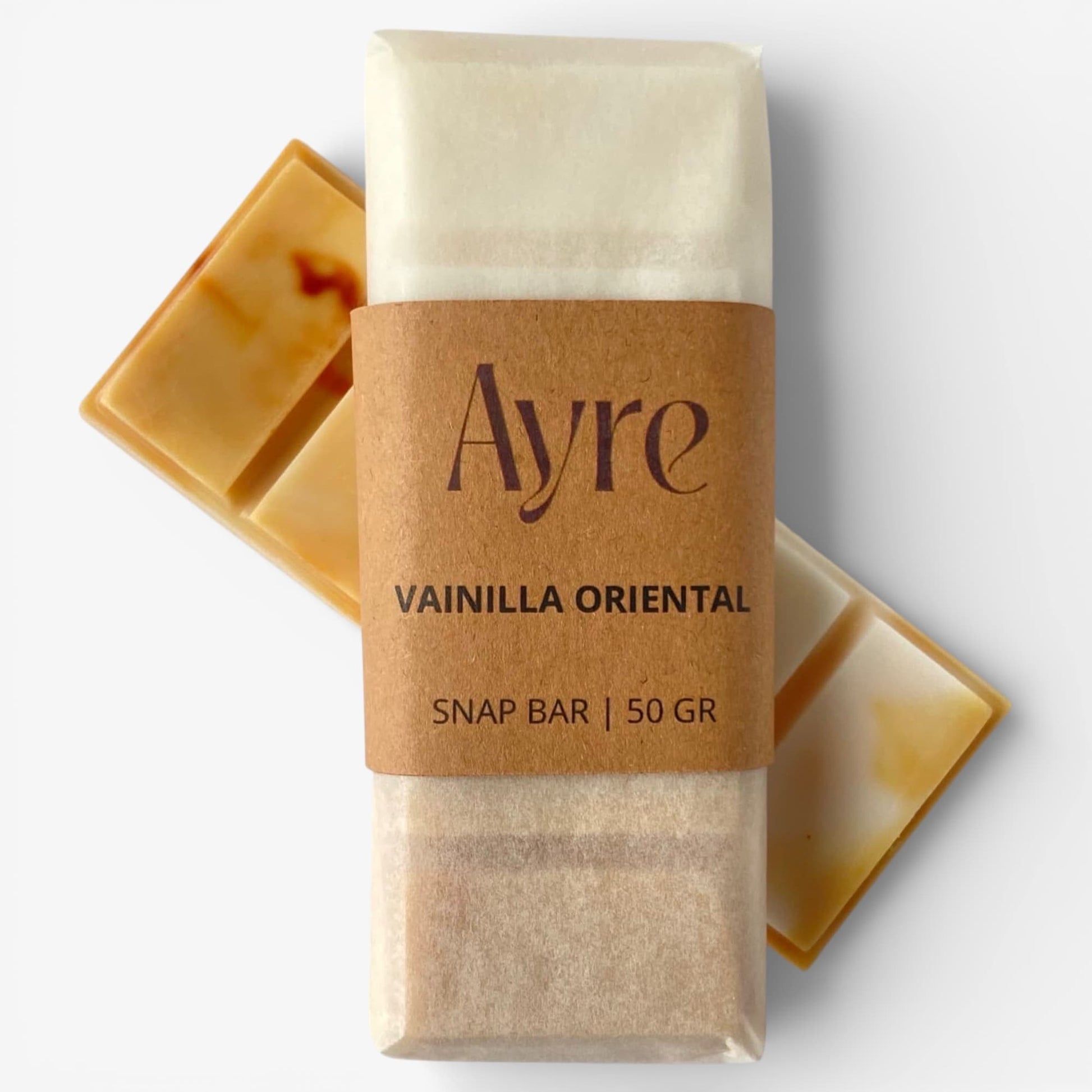 Snap bar de cera de soja aroma vainilla de oriente Ayre para quemador de ceras aromáticas