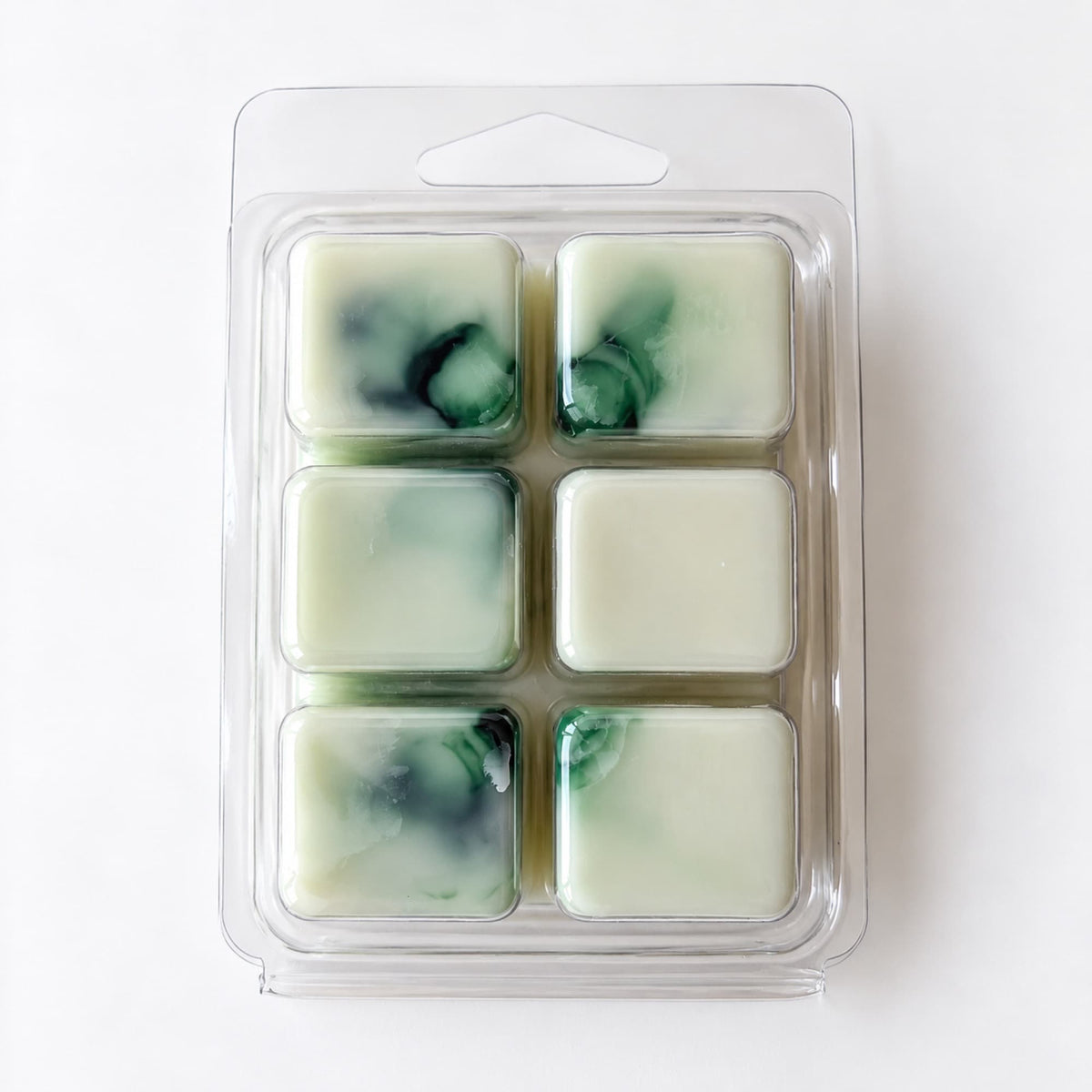 Tableta de wax melts Té Chai Latte de Ayre en tonos crema y verde