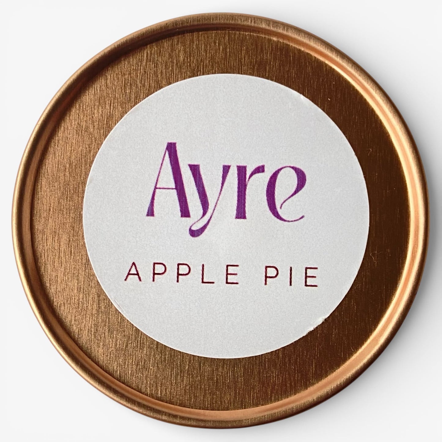 Tapa de vela aromática de soja Apple Pie Ayre.