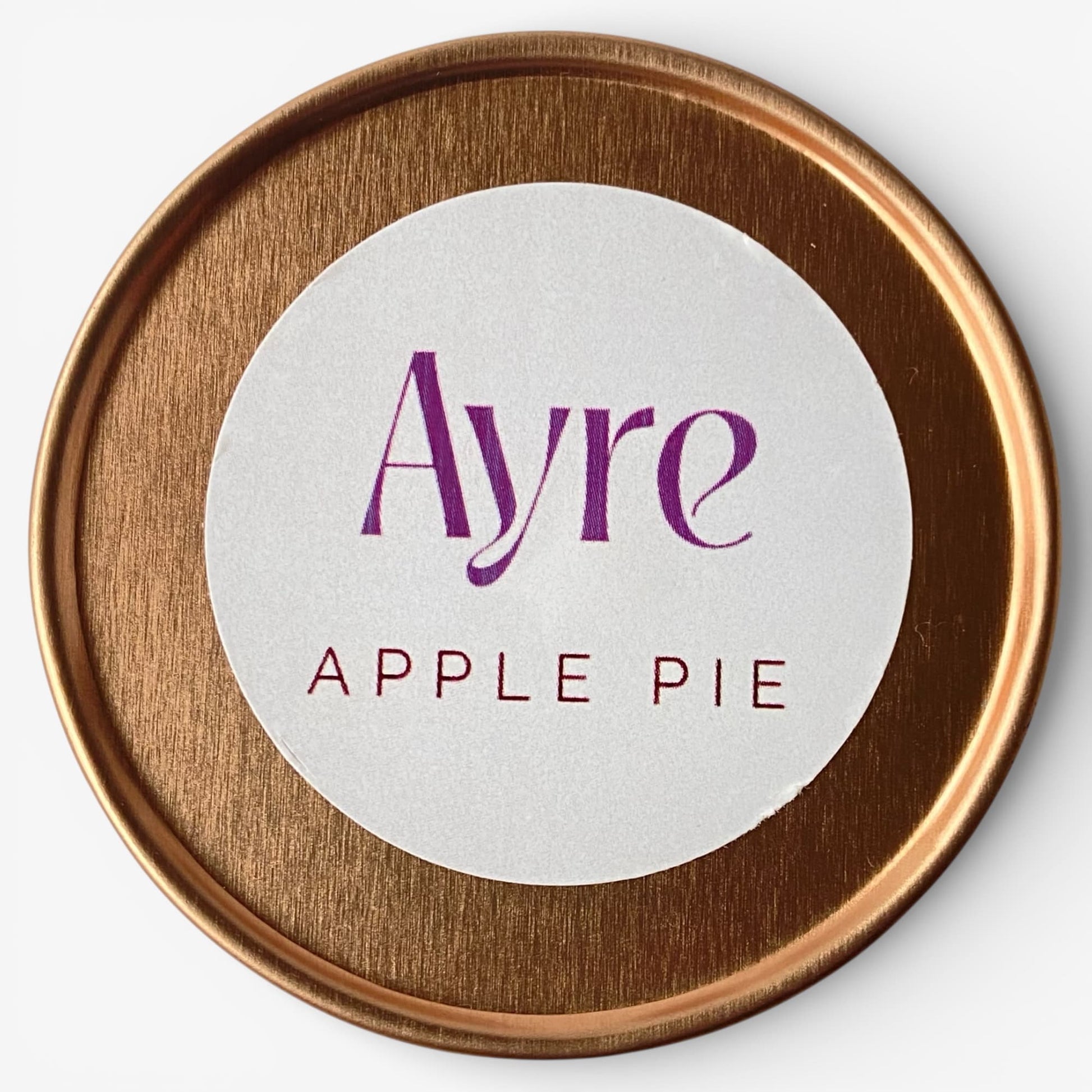 Tapa de vela aromática de soja Apple Pie Ayre.
