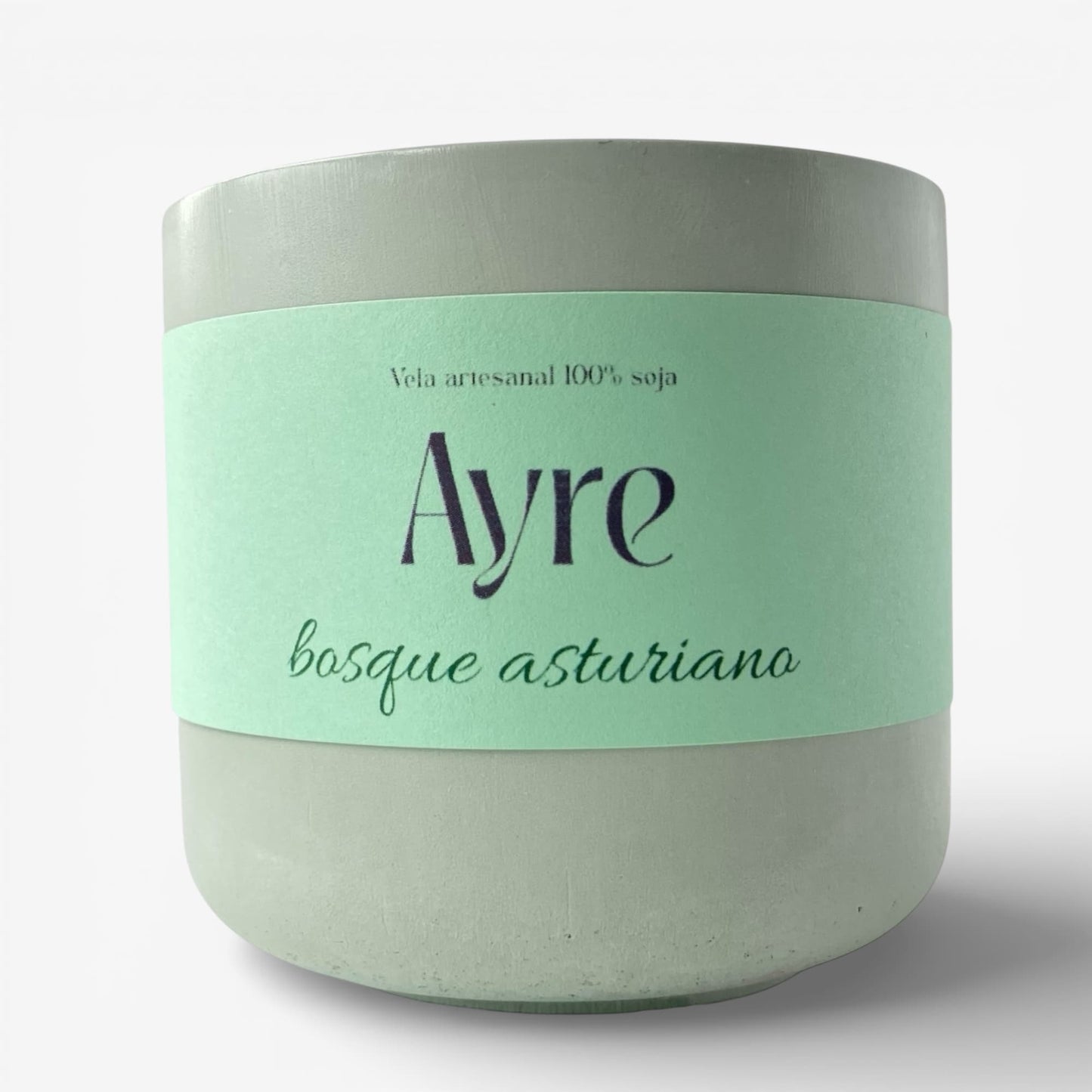 Vela aromática de soja Bosque Asturiano de Ayrecandle