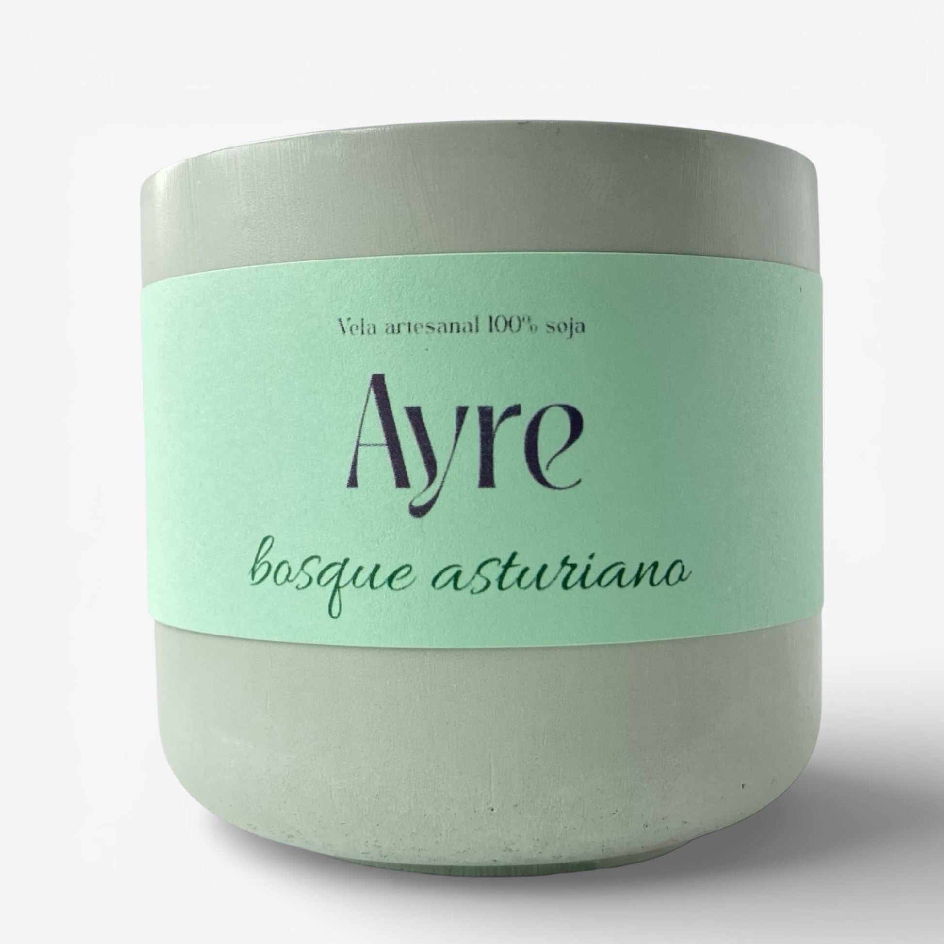 Vela aromática de soja Bosque Asturiano de Ayrecandle