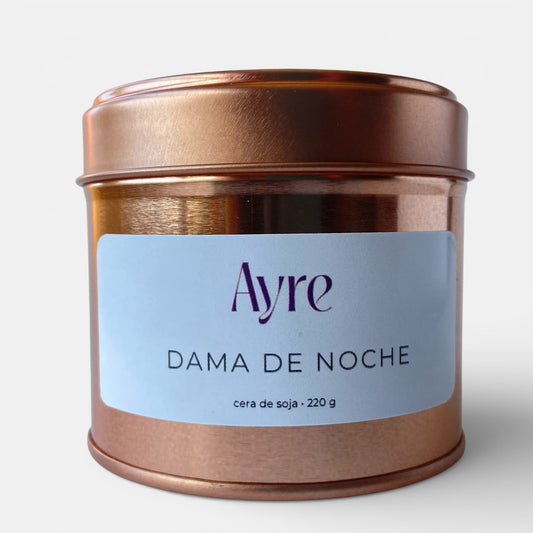 Vela aromática de soja Dama de Noche de Ayre