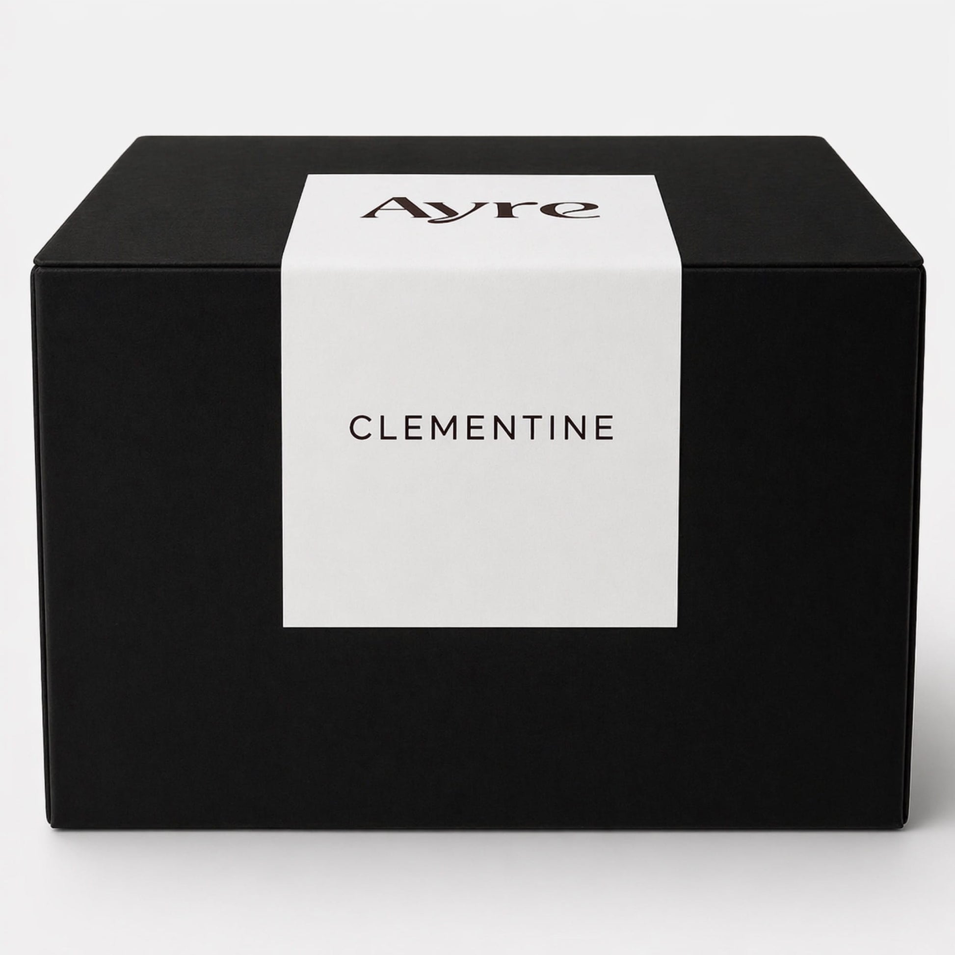 caja premium de vela de soja clementine ayre