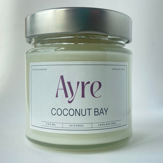 vela aromática de soja Coconut Bay Ayre