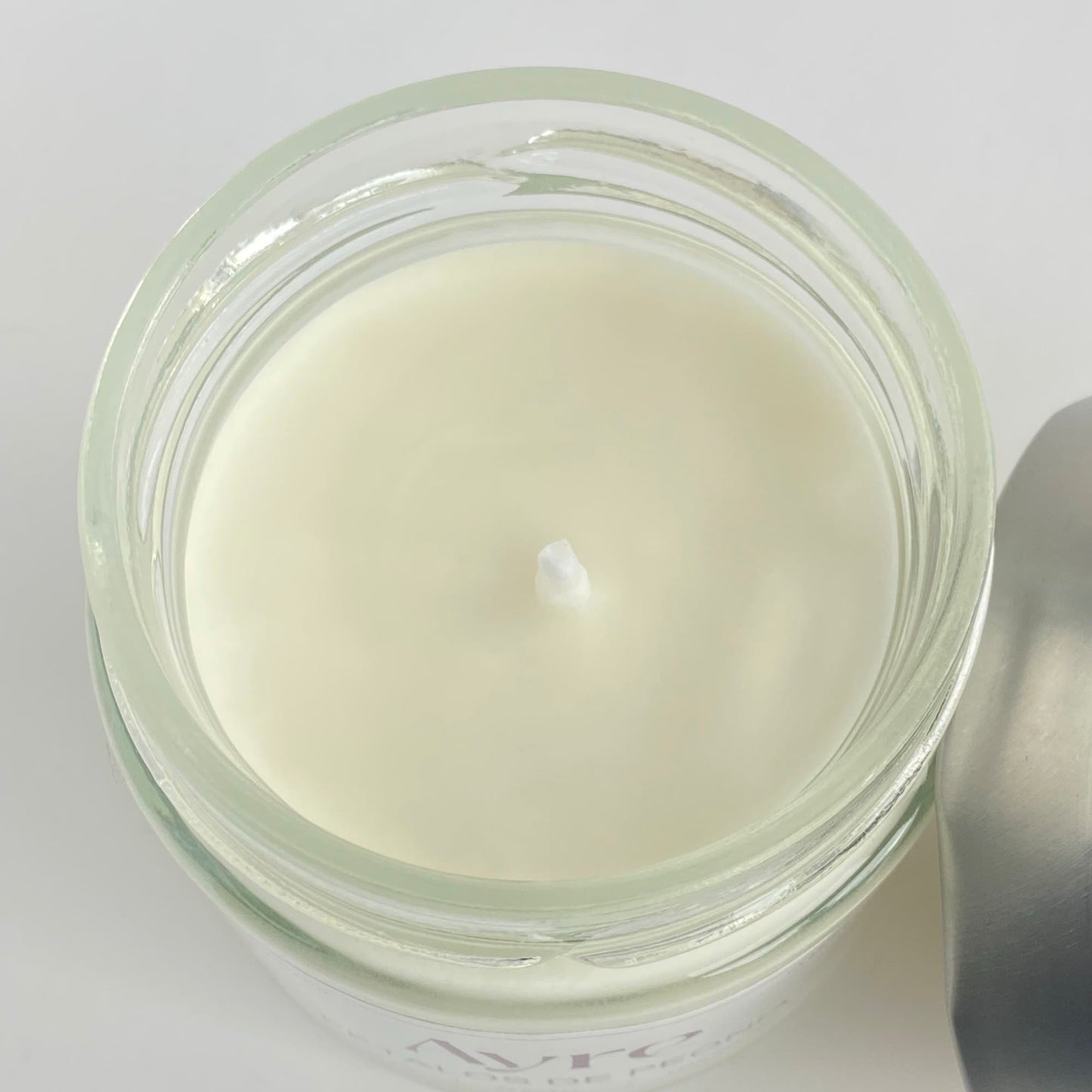 vela de soja Higo Mediterráneo vista superior