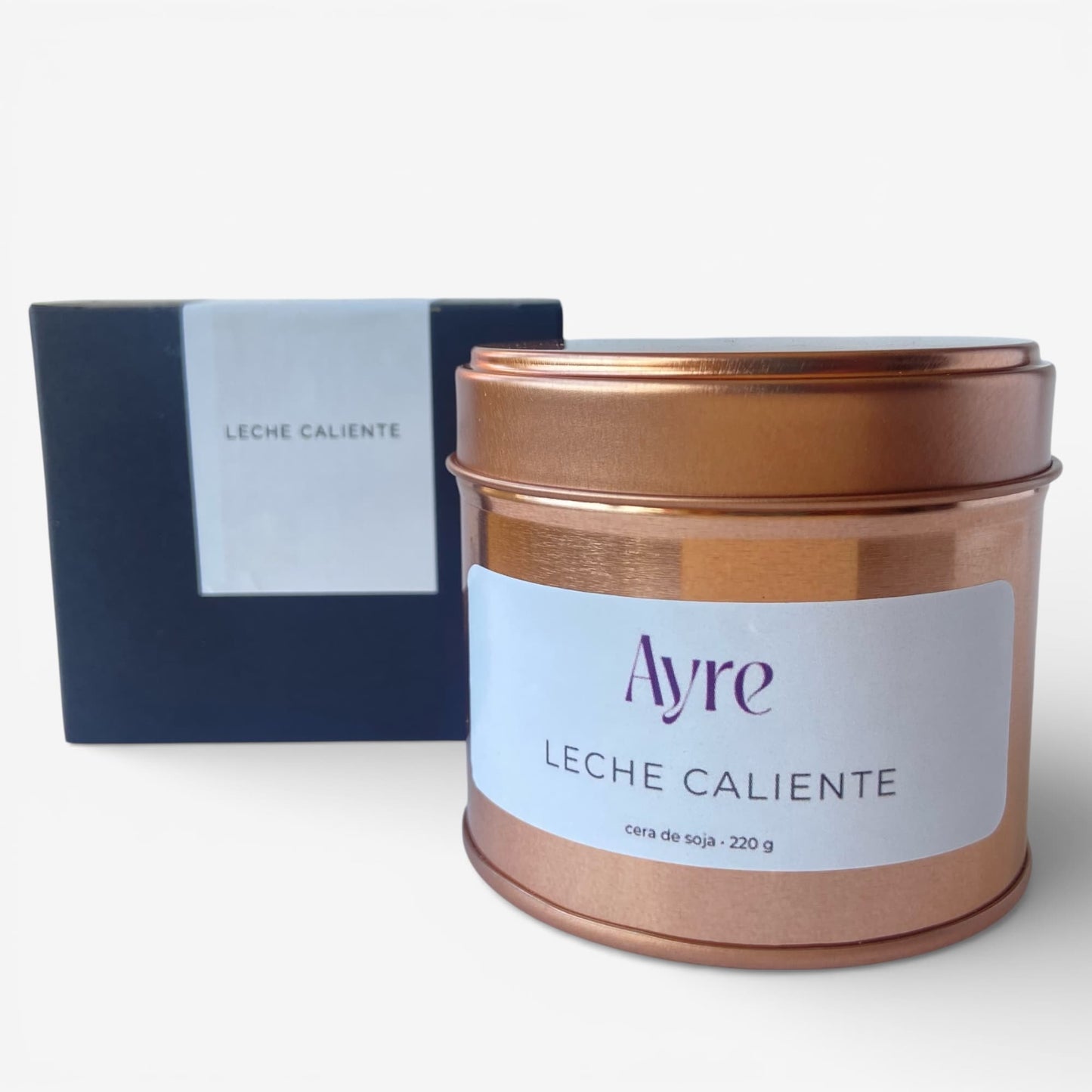 vela aromática Leche Caliente Ayre con caja regalo