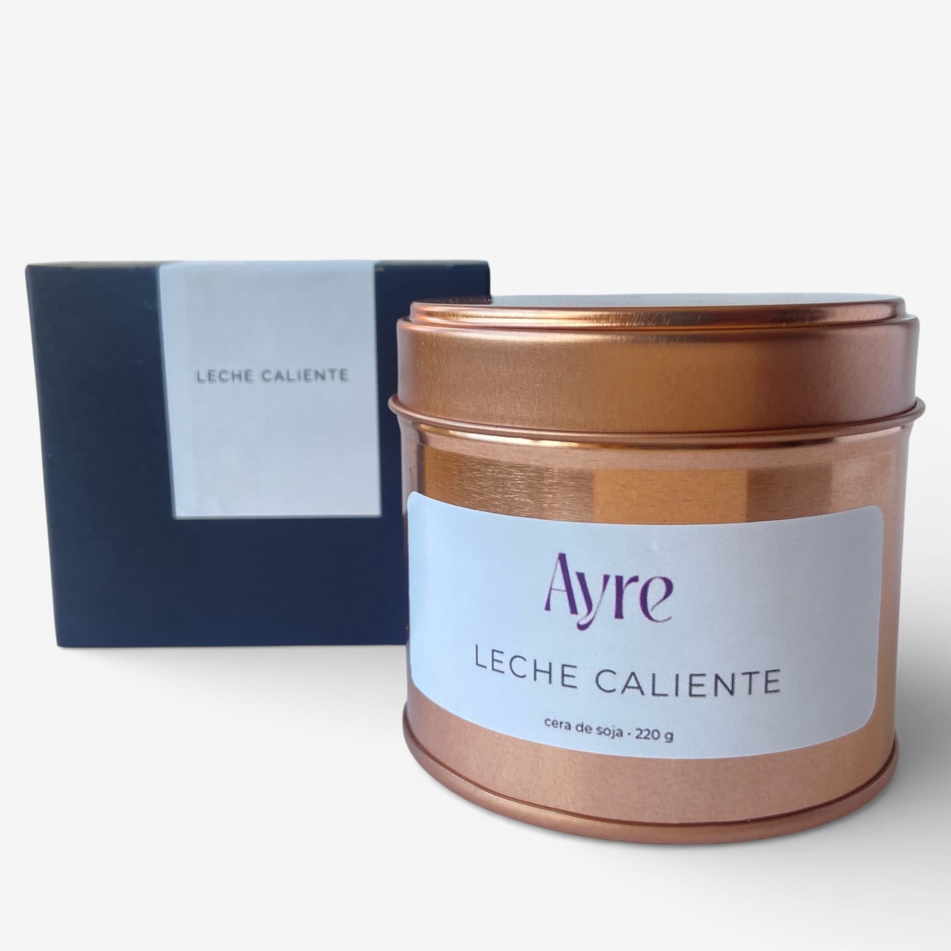 vela aromática Leche Caliente Ayre con caja regalo