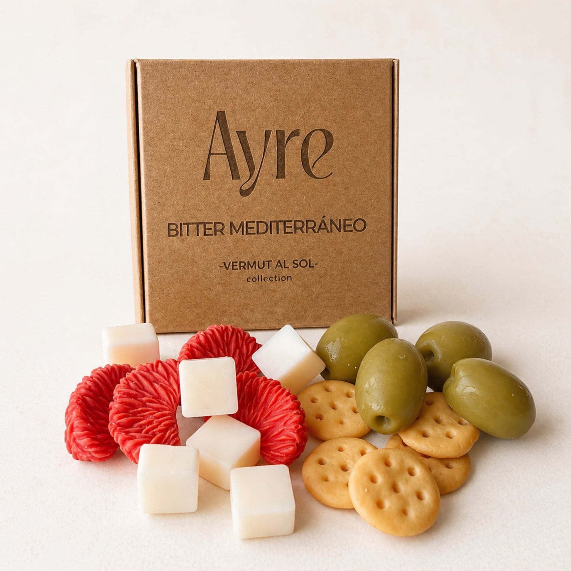 wax melts bitter mediterraneo packaging Ayre