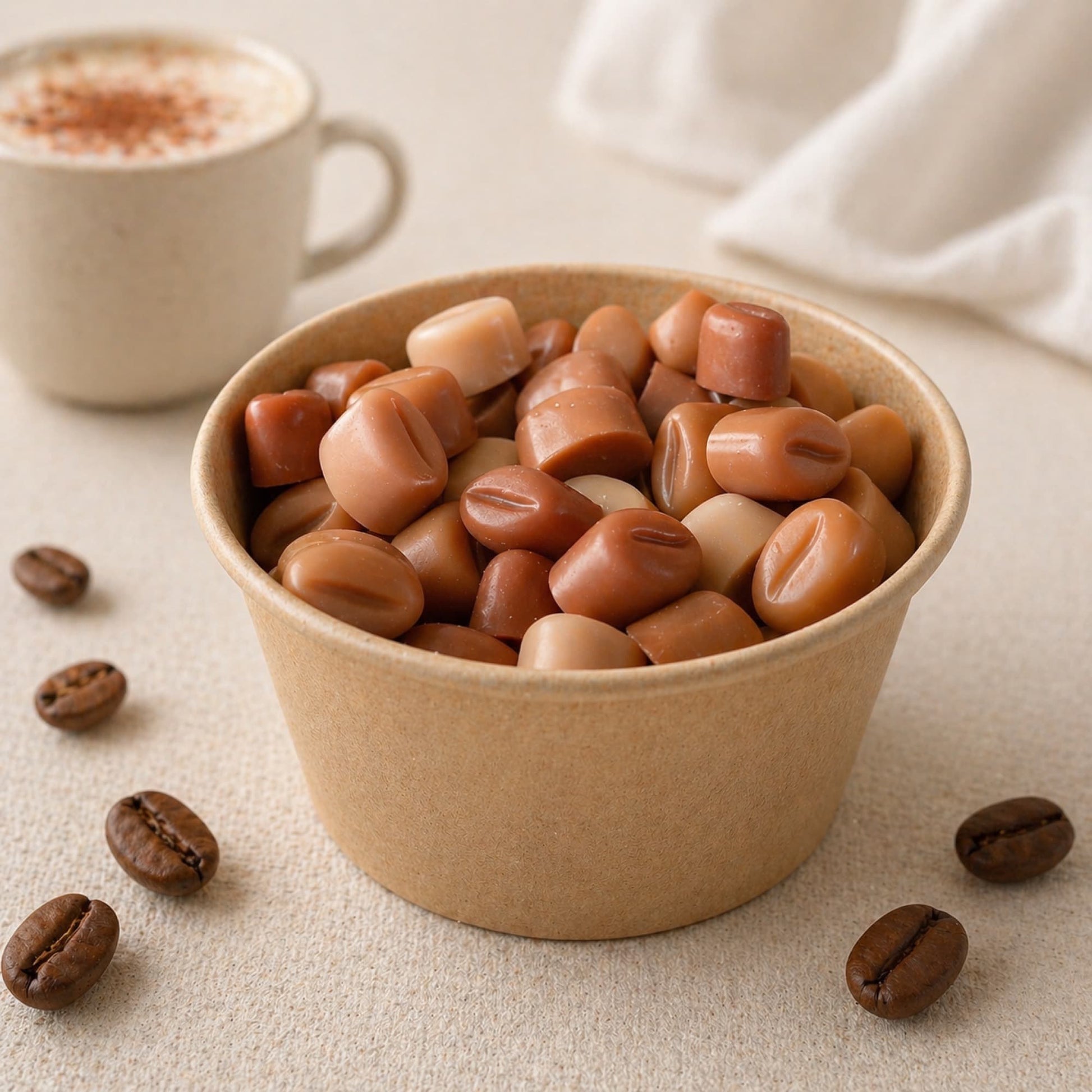 wax melts aroma capuccino con olor a cafe dulce  Ayre