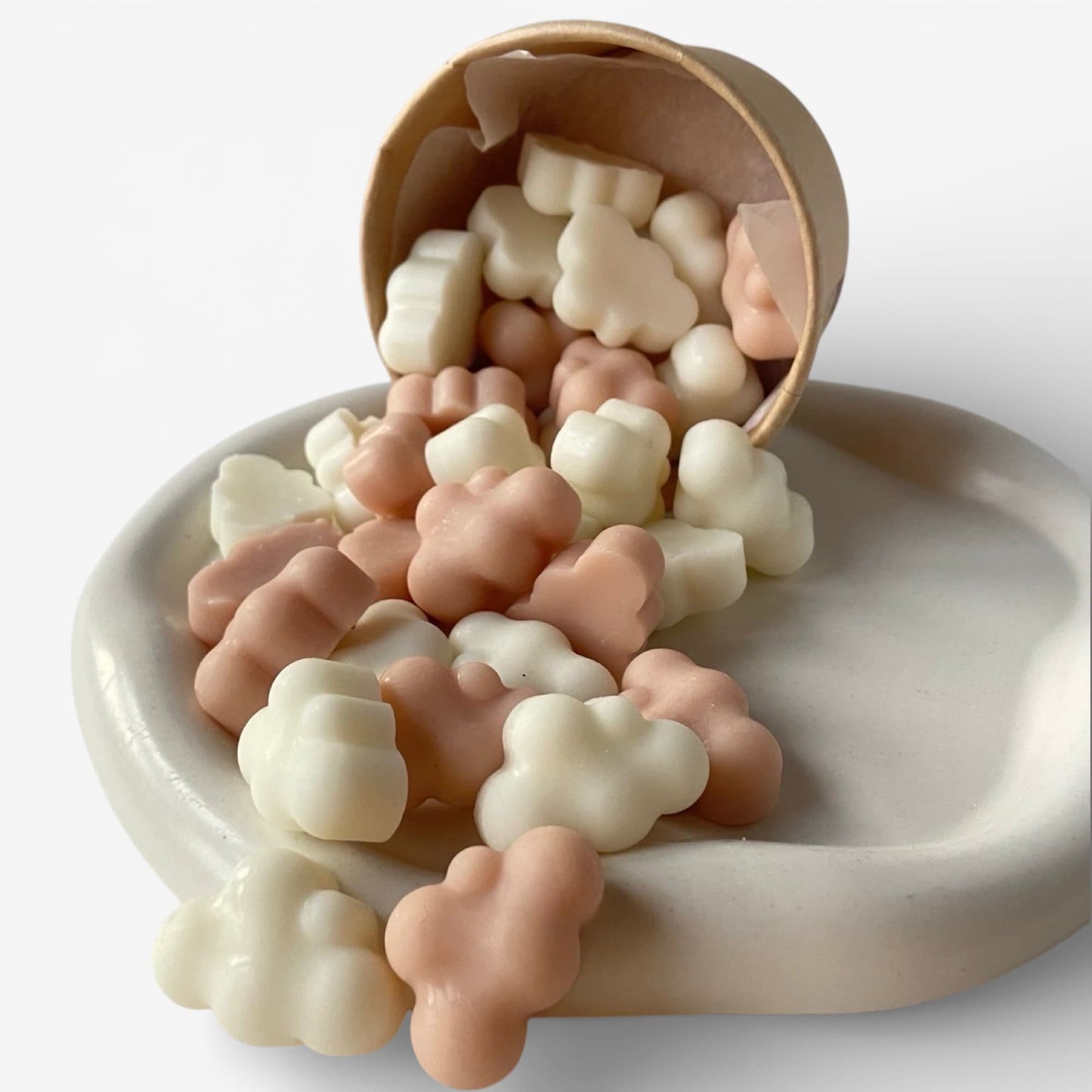 Wax melts de cera aromática aroma cashmere en diferentes formas para quemador