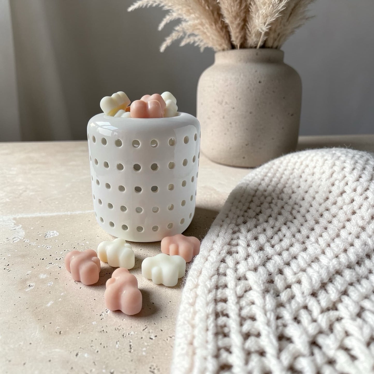 wax melts Cashmere en quemador aromático