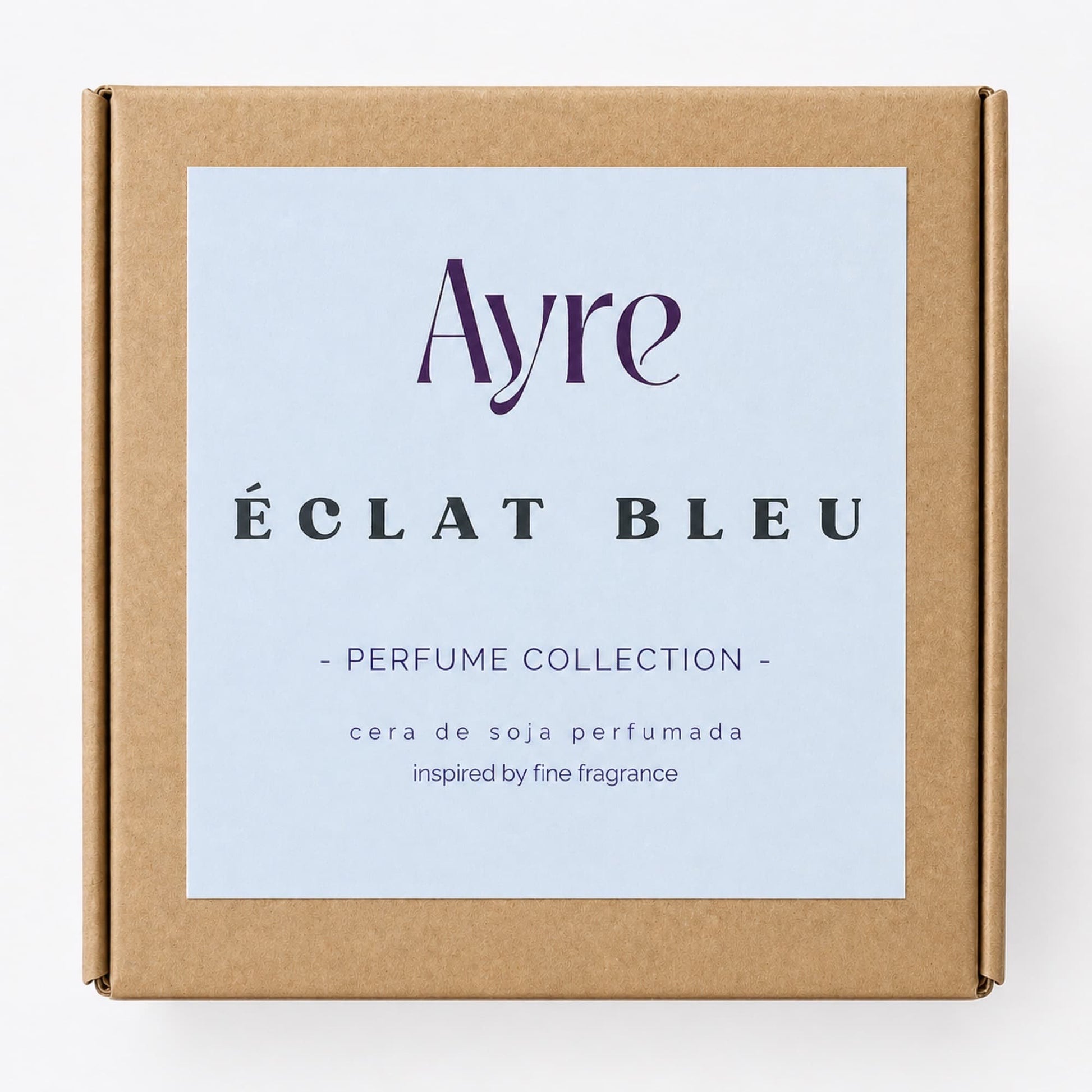 Packaging de wax melts Éclat Bleu Ayre